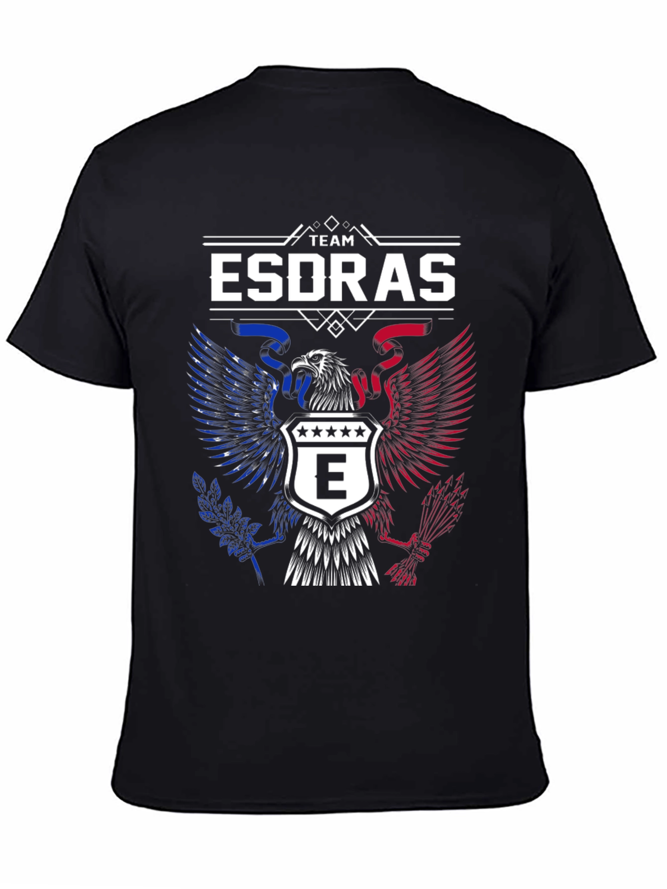 Team Esdras Eagle Crest Graphic T-Shirt