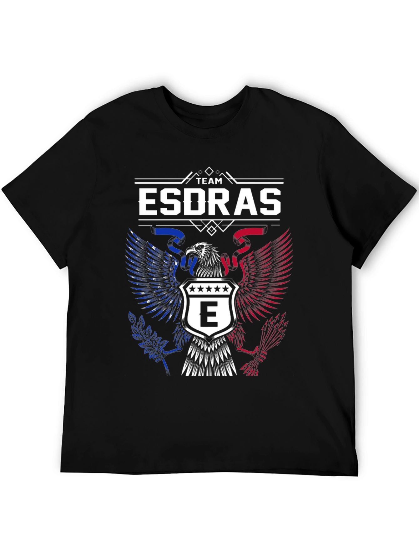 Team Esdras Eagle Crest Graphic T-Shirt