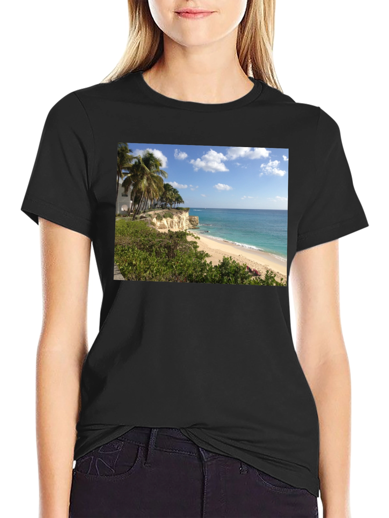 Beach Paradise Graphic T-Shirt