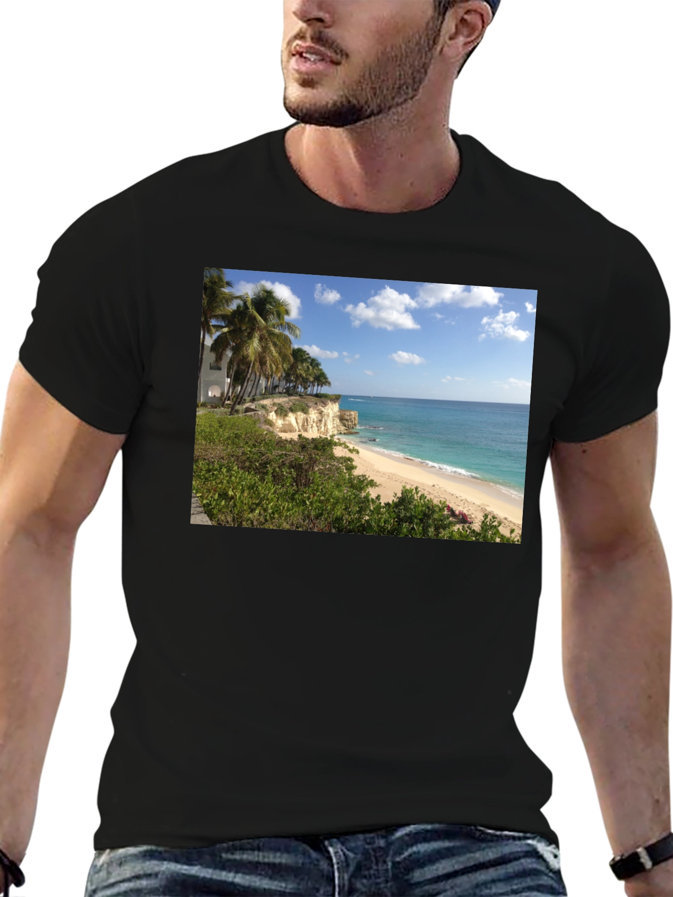 Beach Paradise Graphic T-Shirt