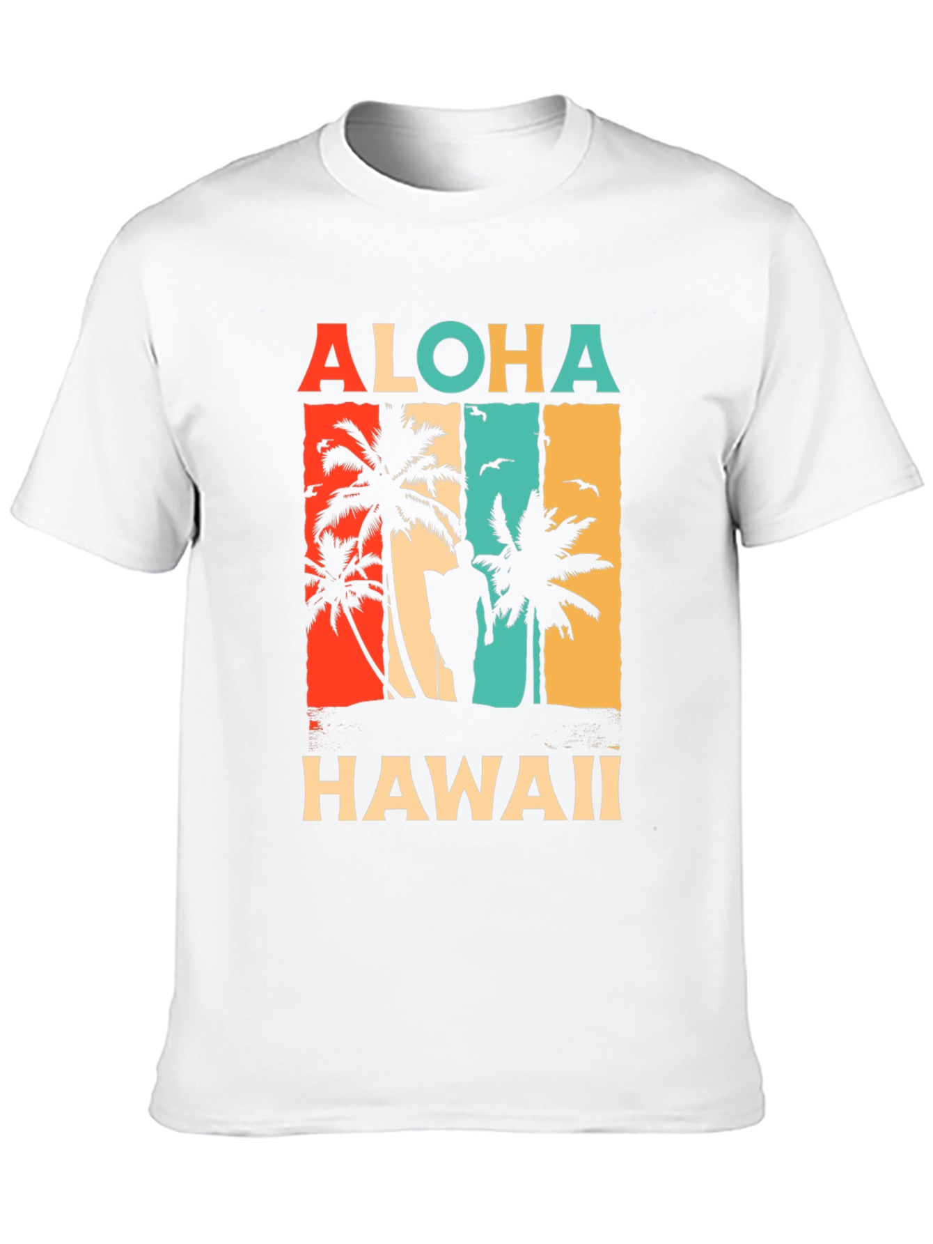 Aloha Hawaii Retro Graphic T-Shirt