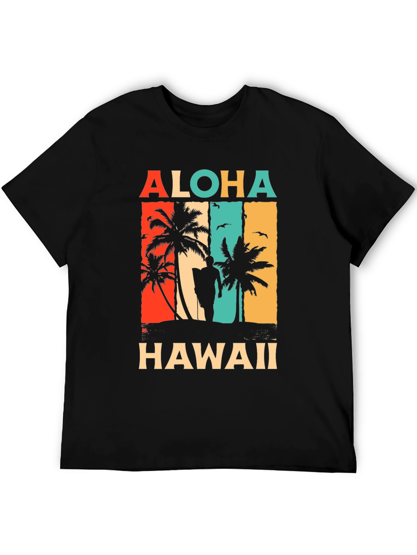 Aloha Hawaii Retro Graphic T-Shirt