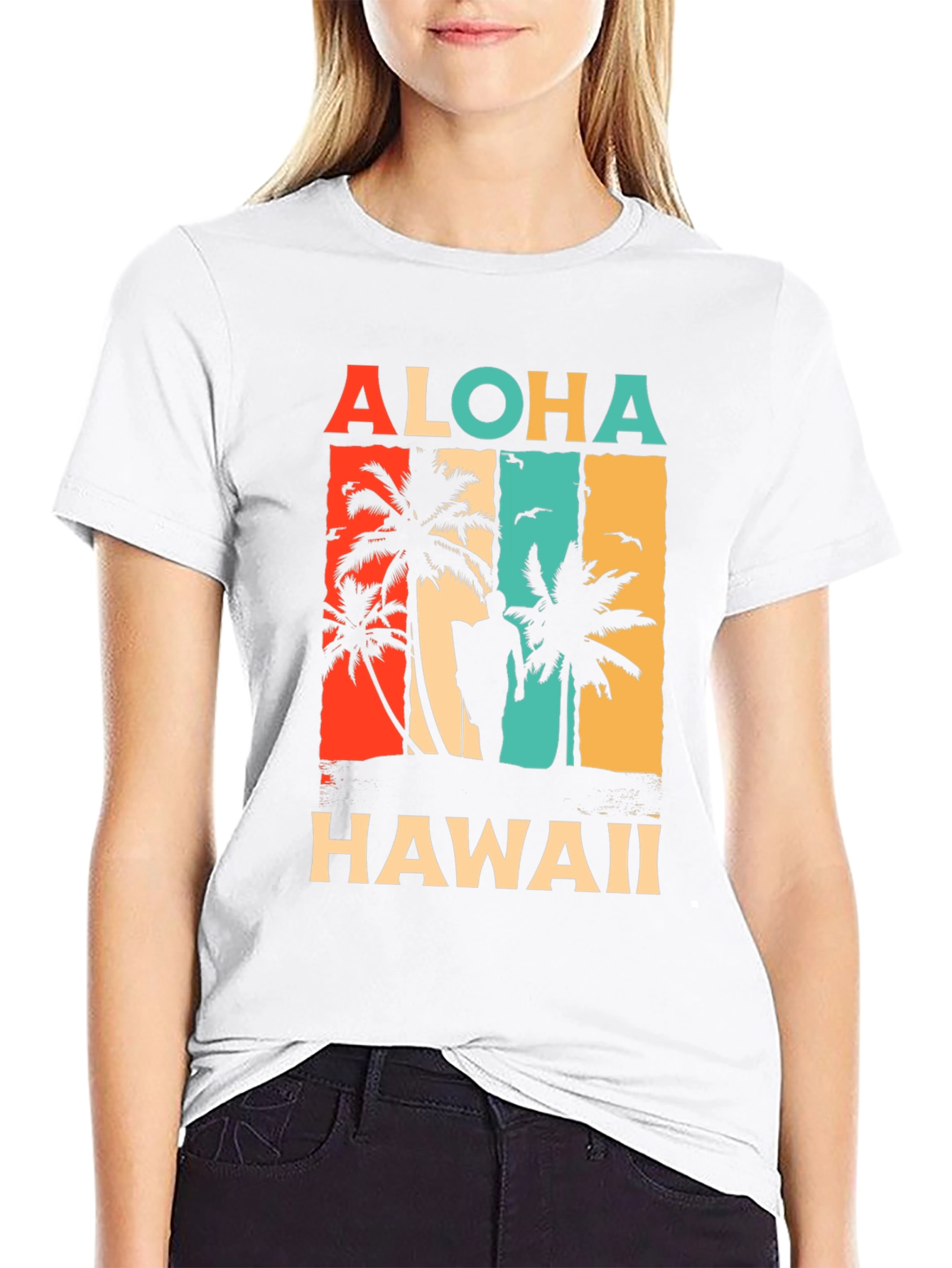 Aloha Hawaii Retro Graphic T-Shirt