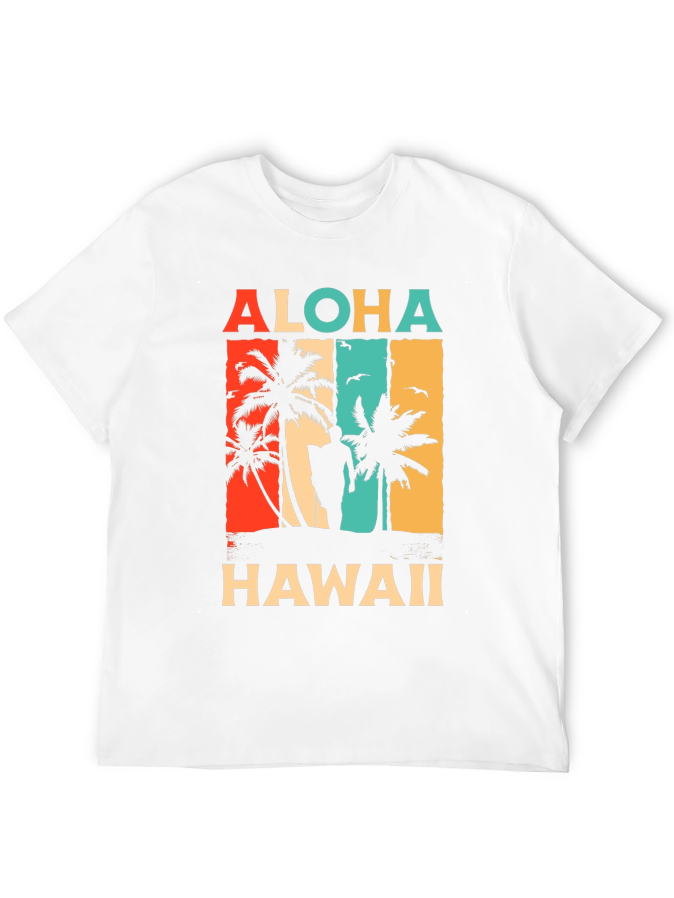 Aloha Hawaii Retro Graphic T-Shirt