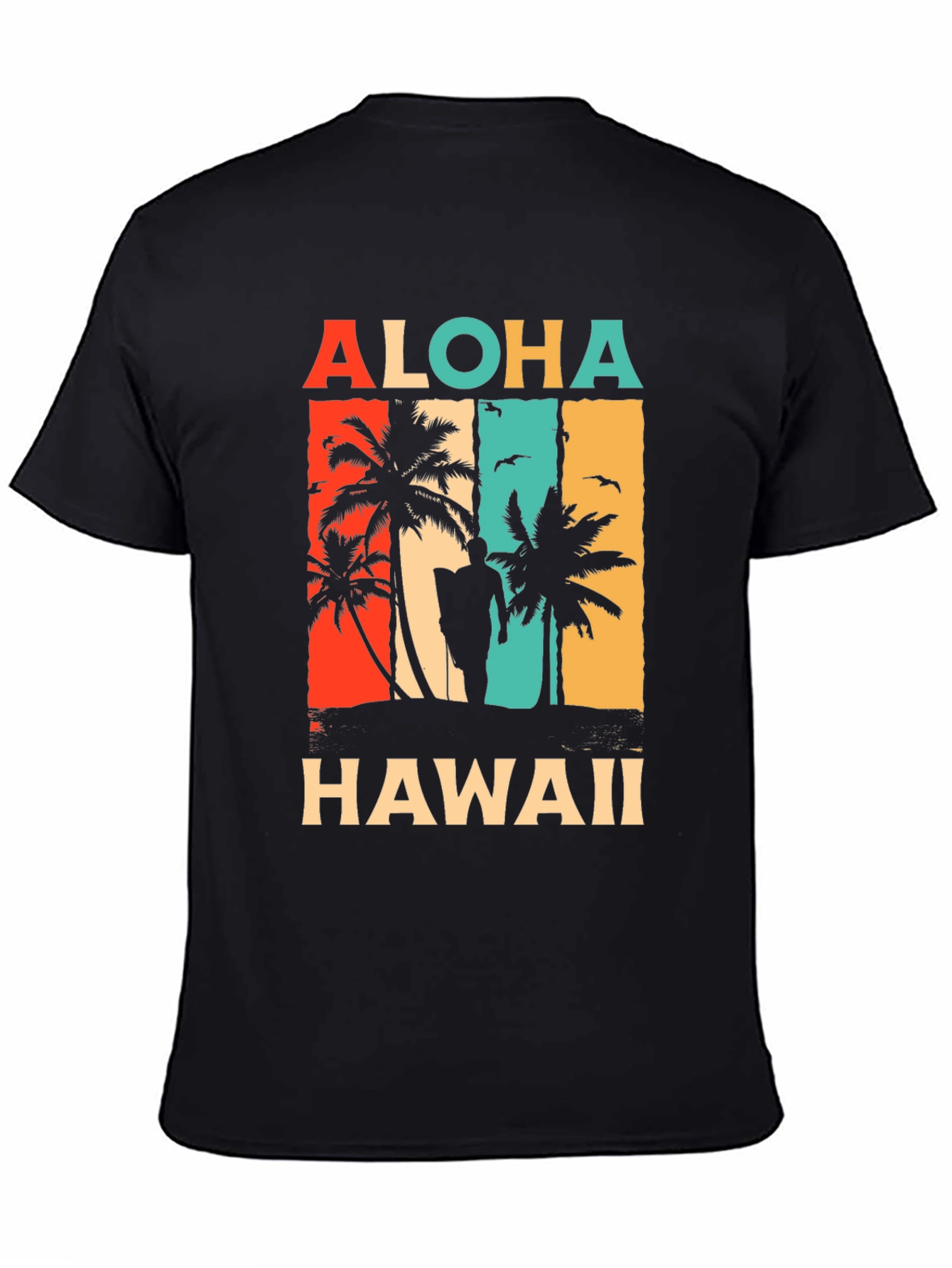 Aloha Hawaii Retro Graphic T-Shirt