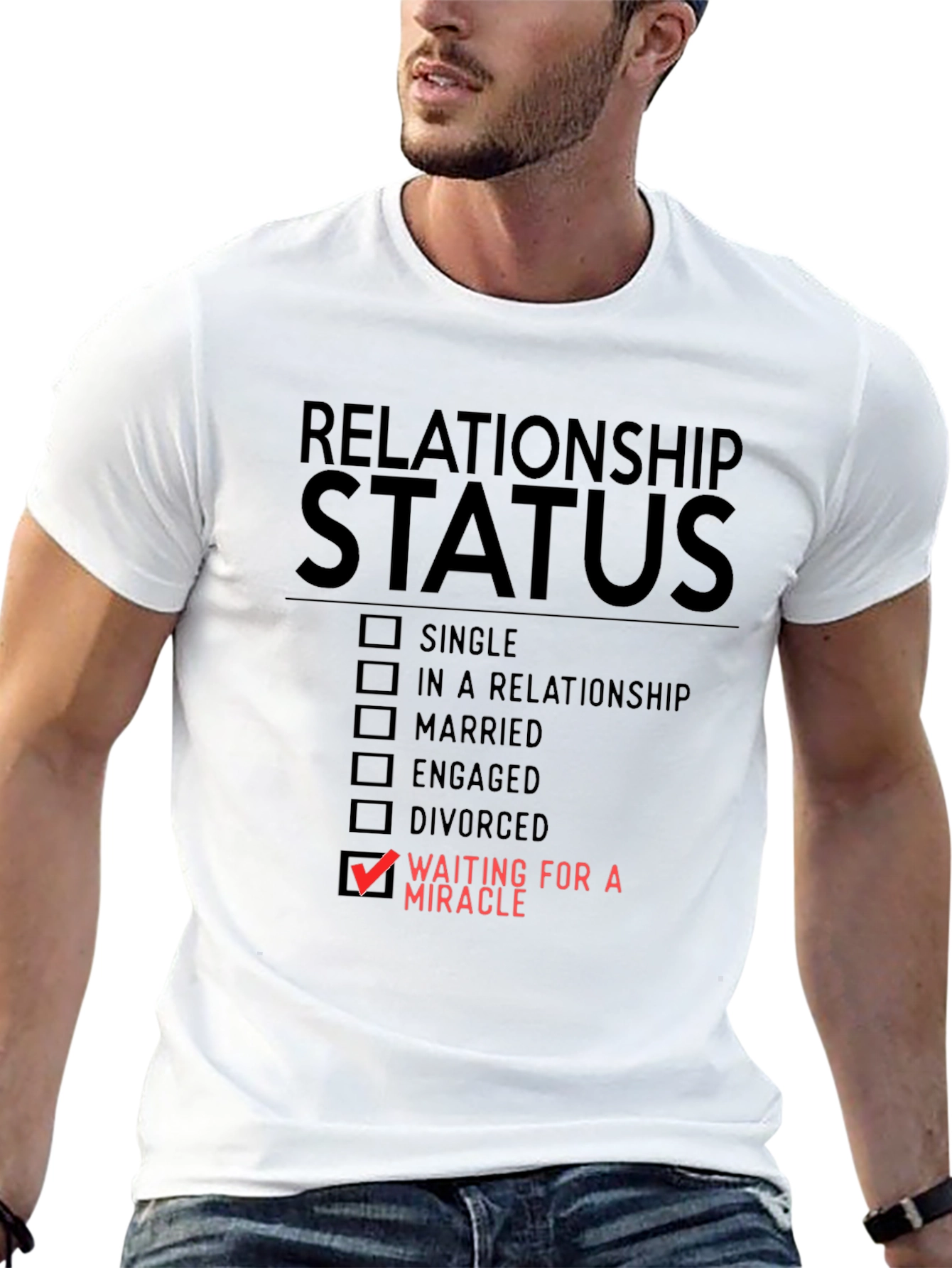 Relationship Status Funny Graphic T-Shirt
