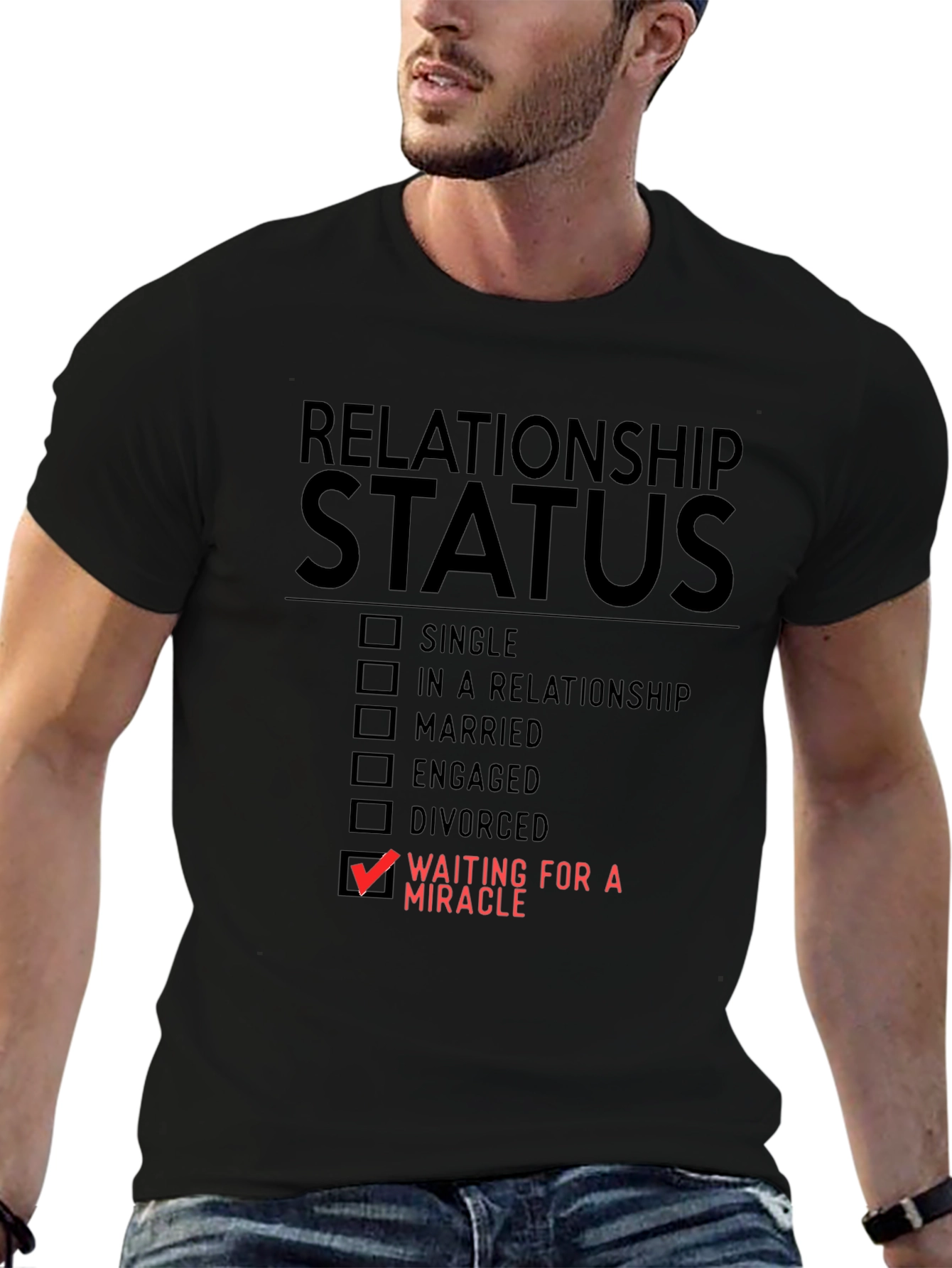 Relationship Status Funny Graphic T-Shirt