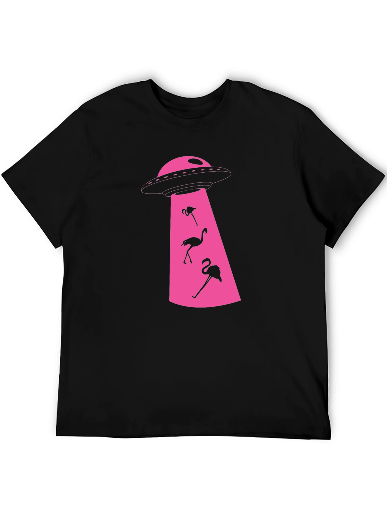 Flamingo Abduction T-Shirt: Fun & Unique Design