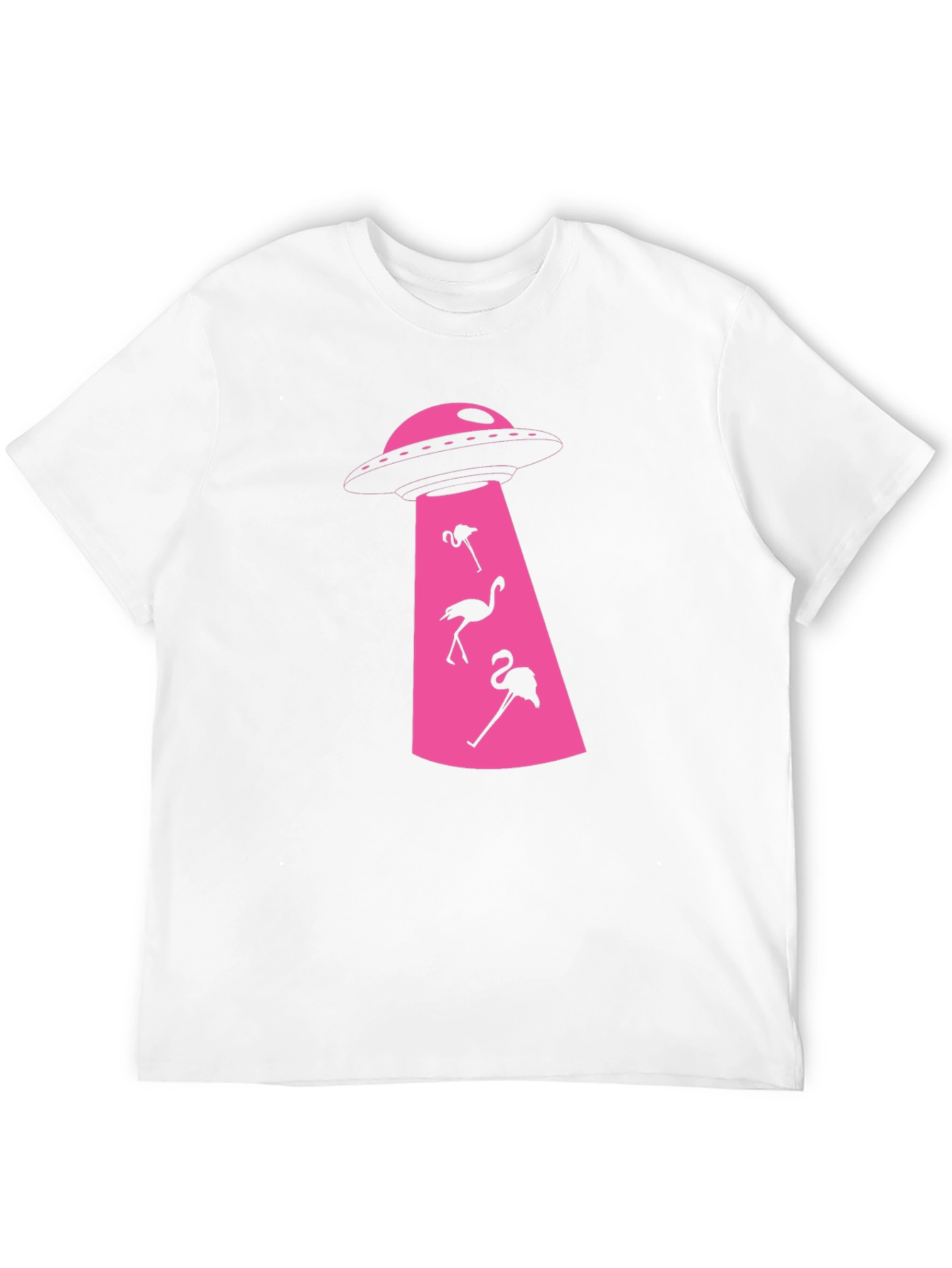 Flamingo Abduction T-Shirt: Fun & Unique Design