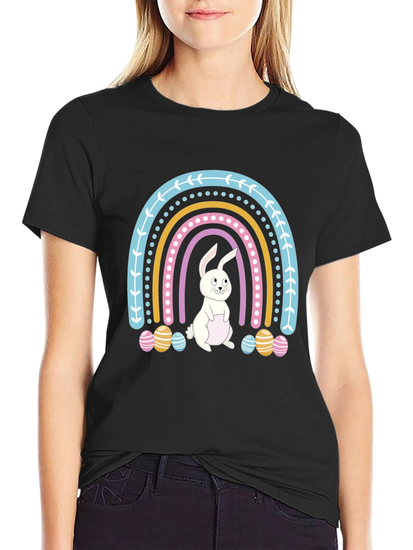 Easter Bunny Rainbow T-Shirt