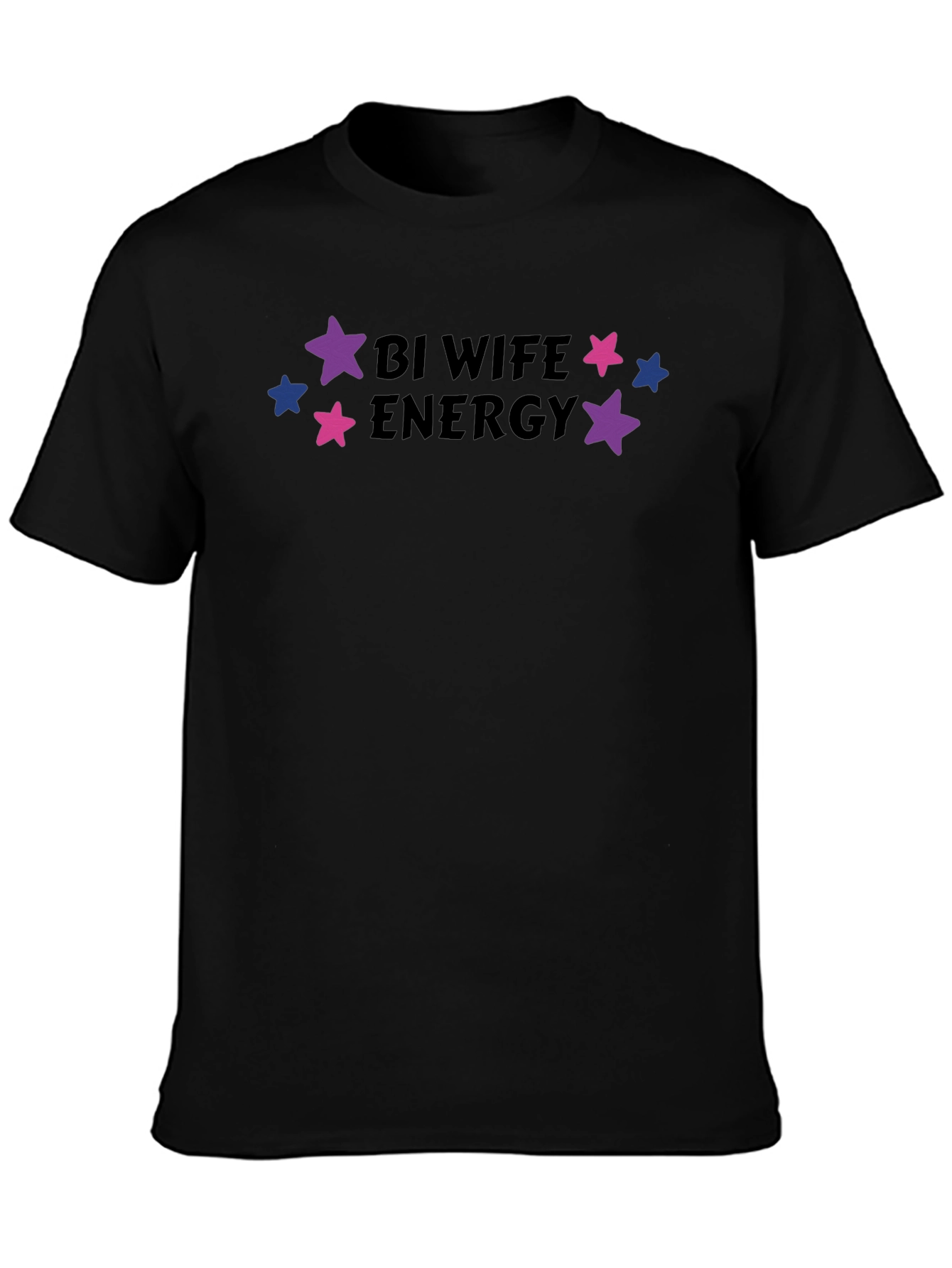 Bi Wife Energy T-Shirt - Pride