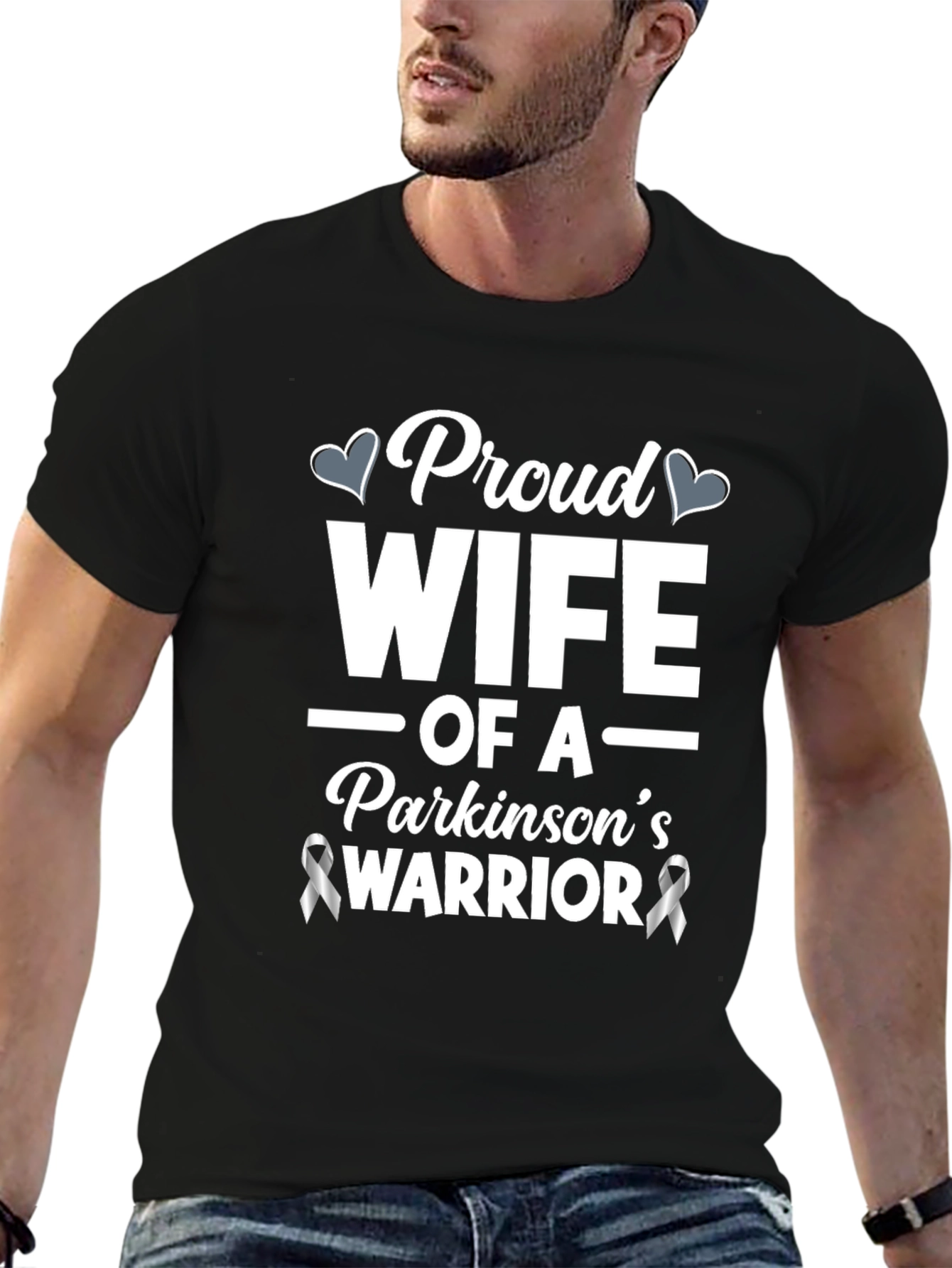 Proud Wife of a Parkinsons Warrior T-Shirt
