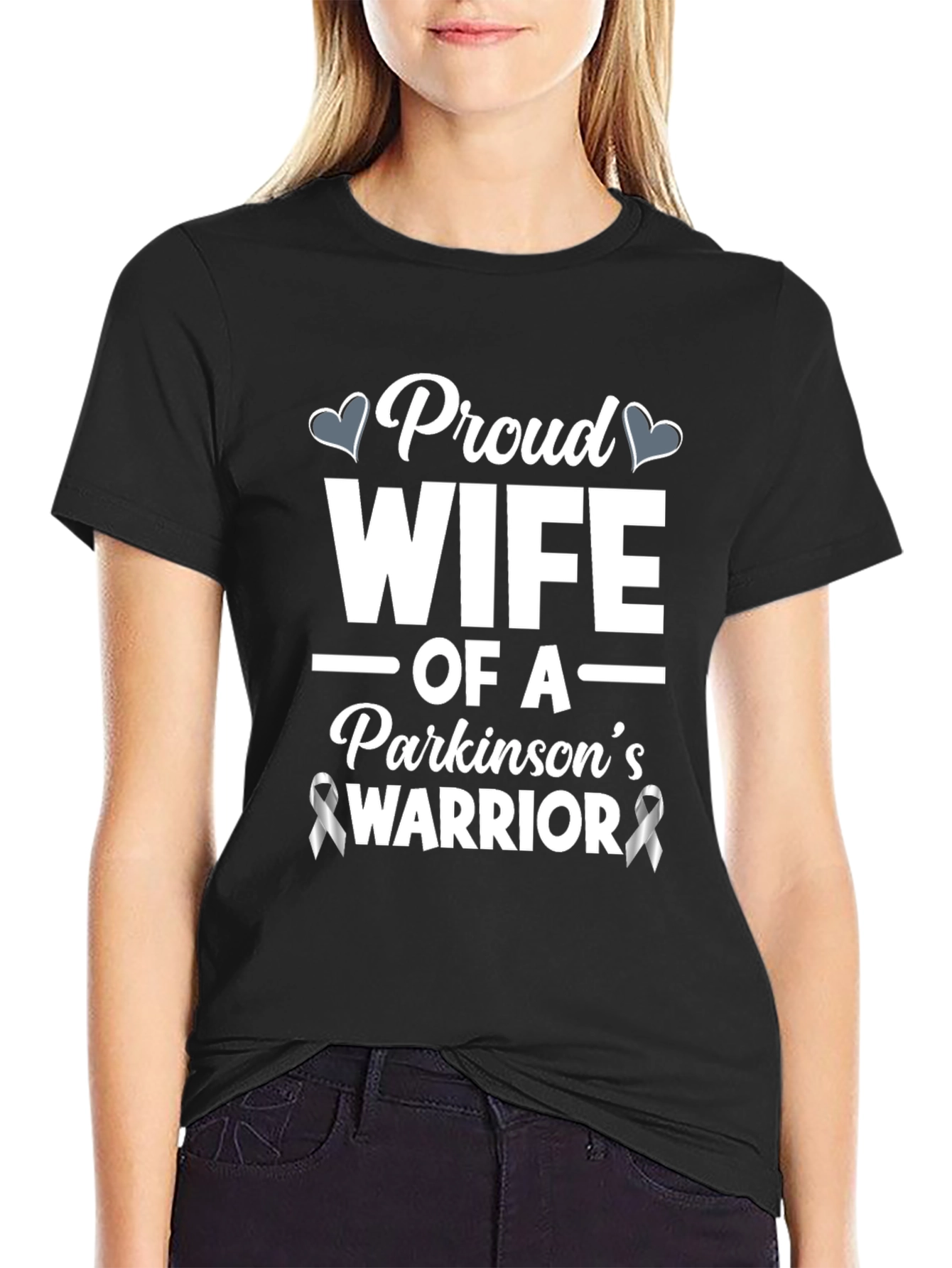Proud Wife of a Parkinsons Warrior T-Shirt