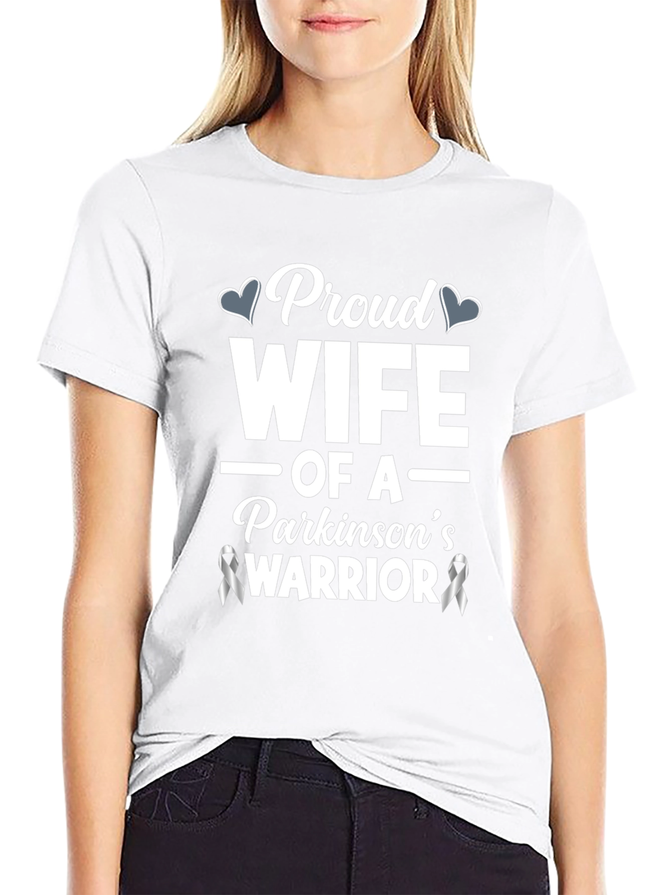 Proud Wife of a Parkinsons Warrior T-Shirt