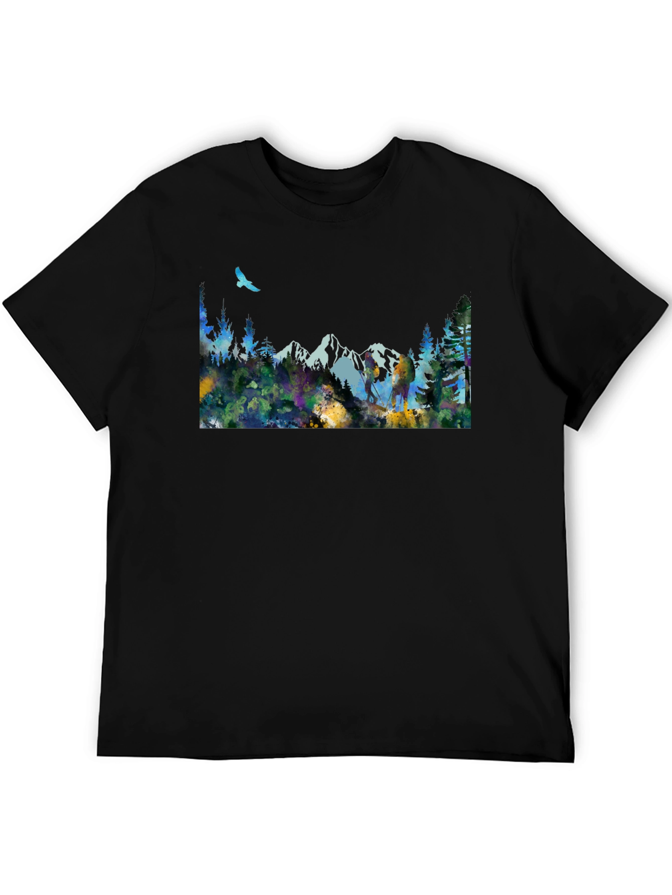 Mountain Scene Graphic Tee