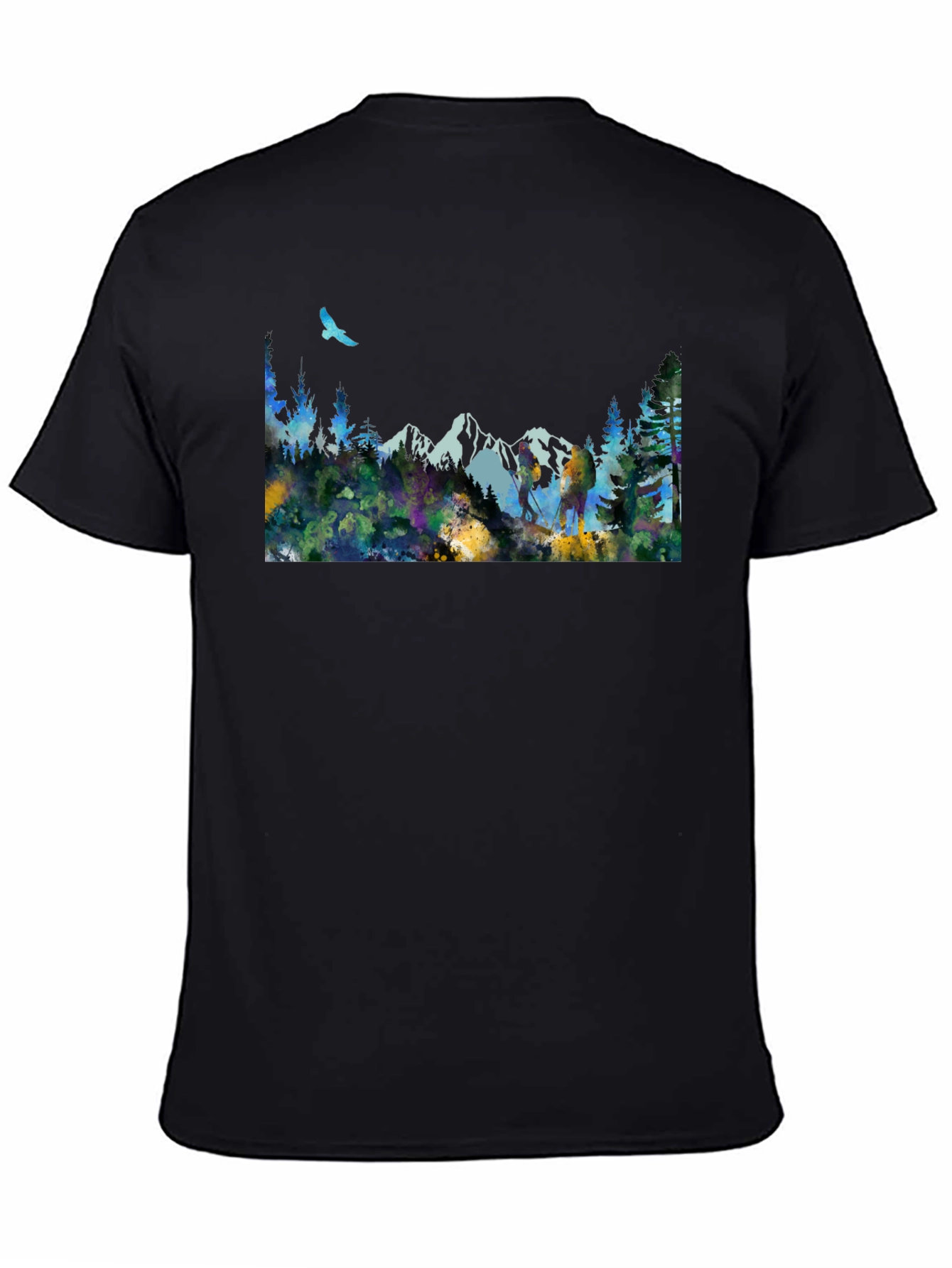 Mountain Scene Graphic Tee
