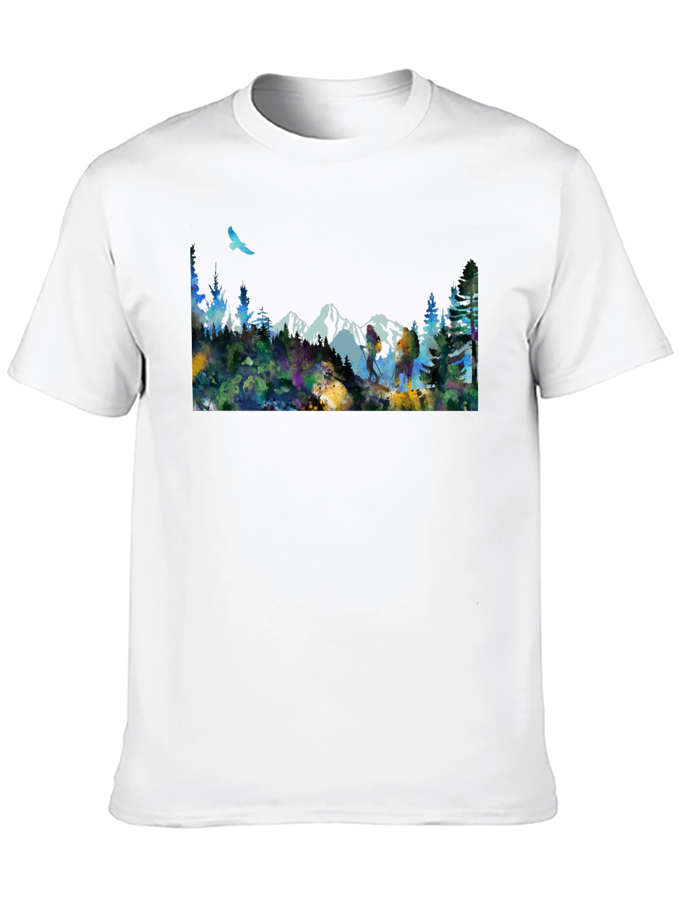 Mountain Scene Graphic Tee