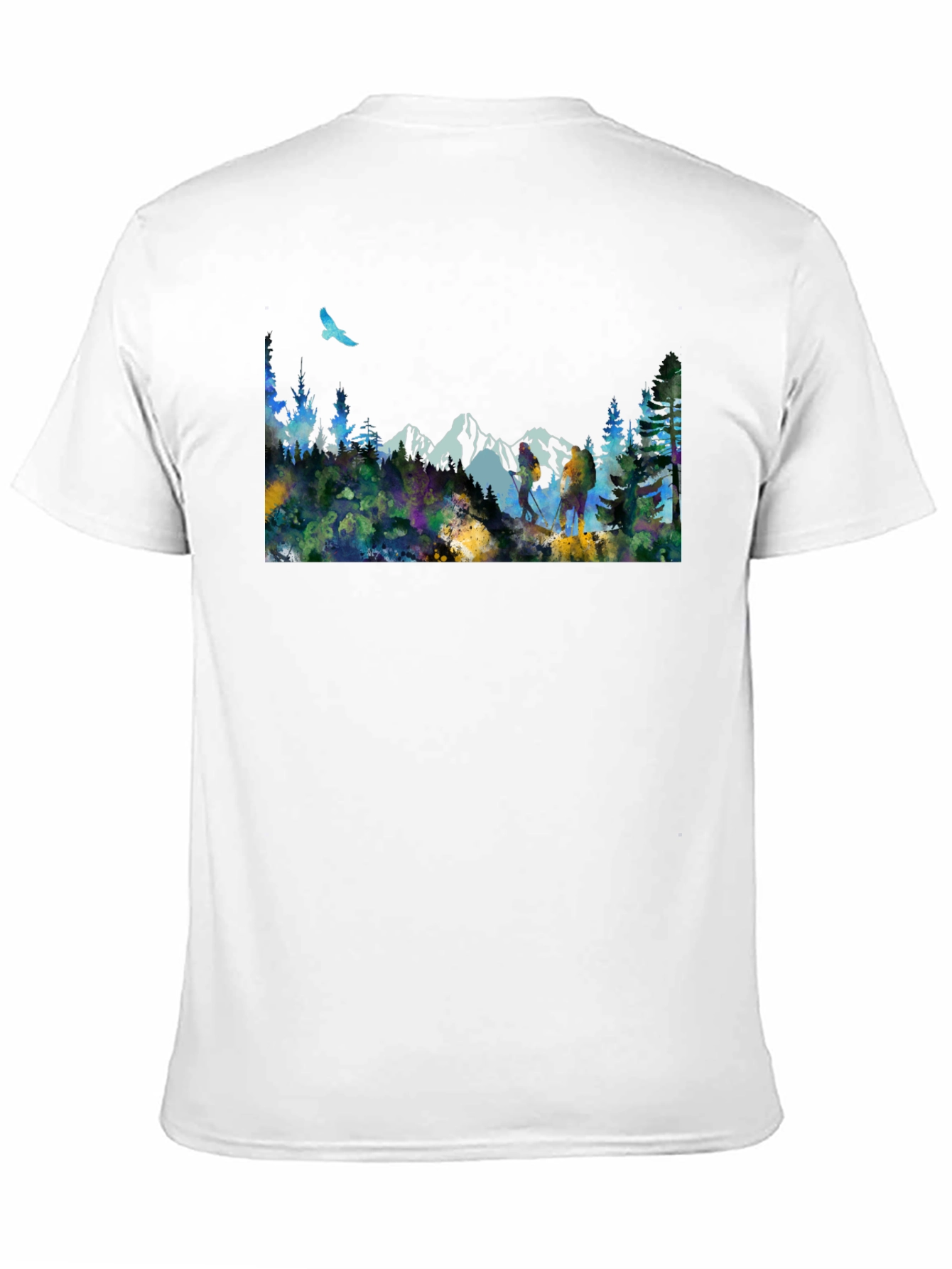 Mountain Scene Graphic Tee