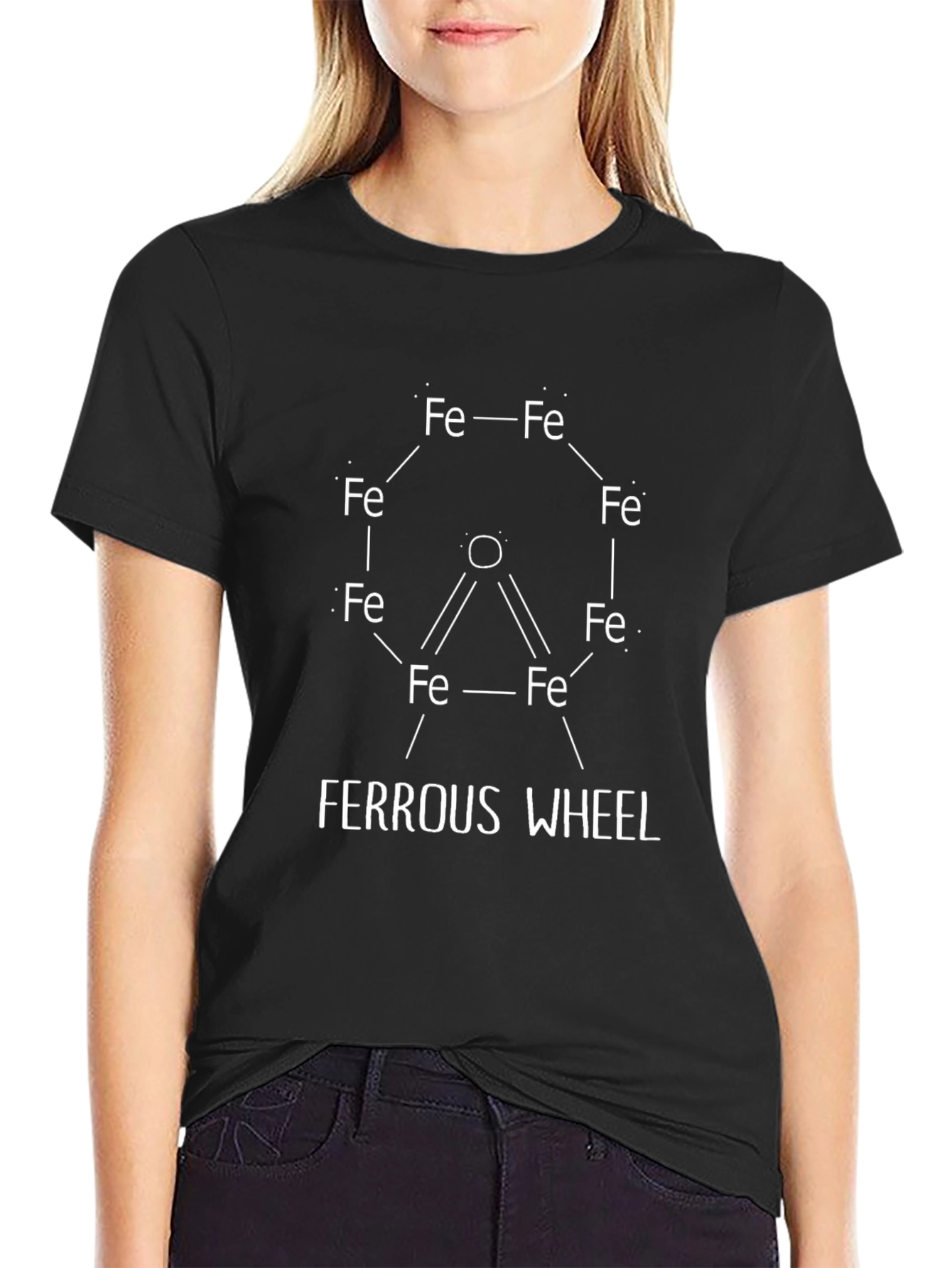 Ferrous Wheel T-Shirt - Chemistry Pun Tee