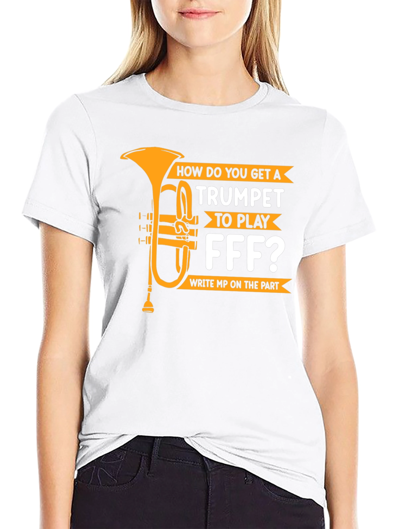 Trumpet FFF Funny Music T-Shirt