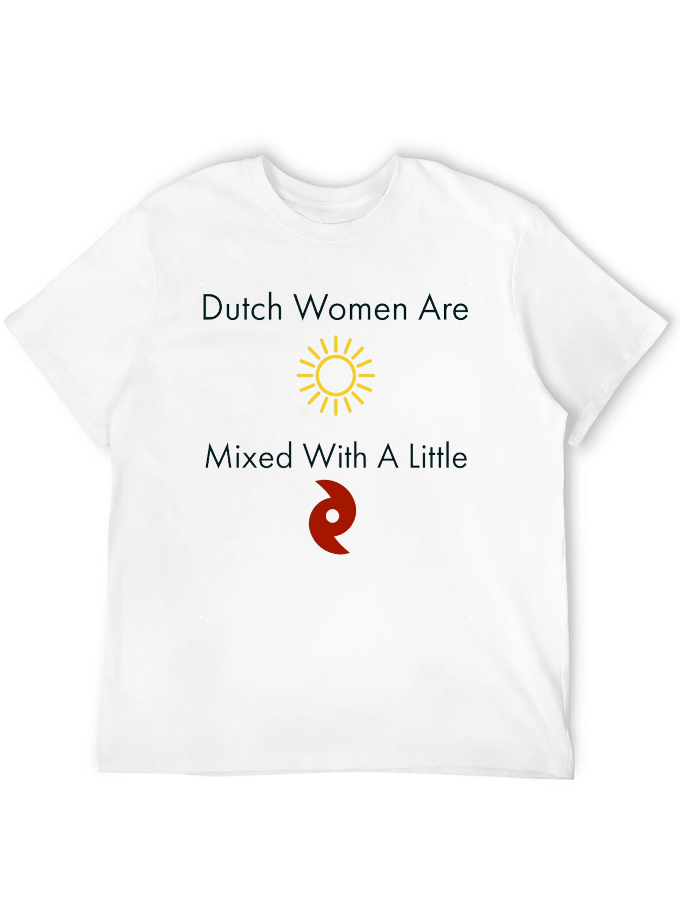Dutch Women With Sunshine & Devil T-Shirt