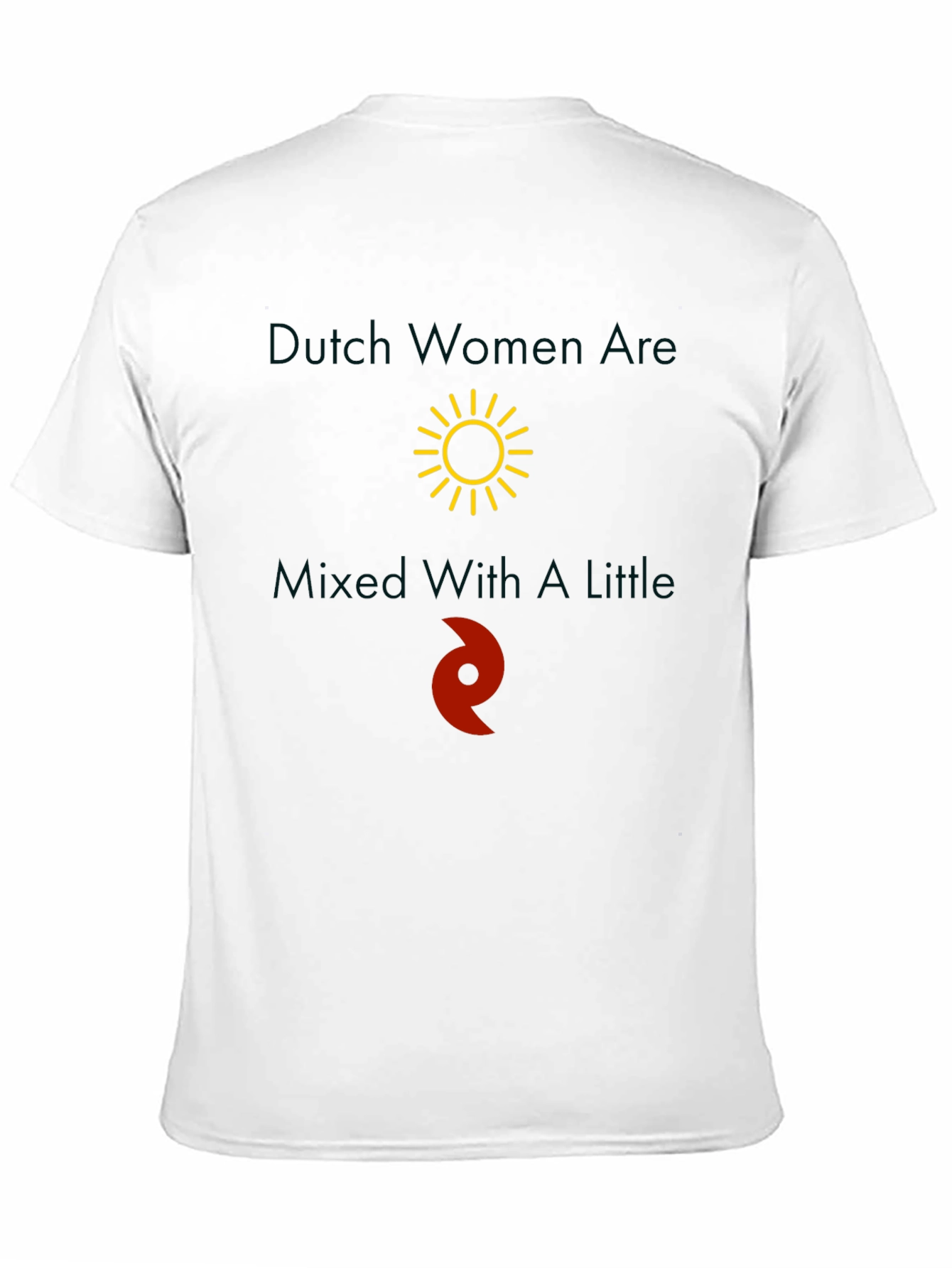 Dutch Women With Sunshine & Devil T-Shirt