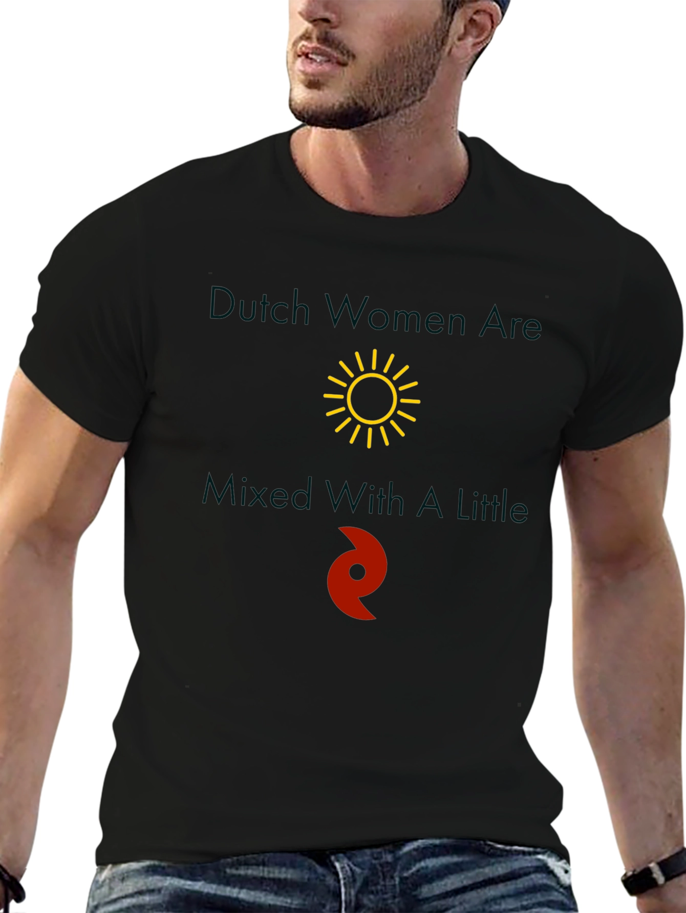 Dutch Women With Sunshine & Devil T-Shirt