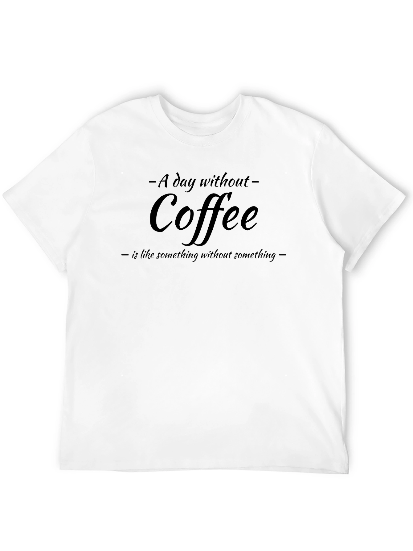 Coffee Lovers Black T-Shirt