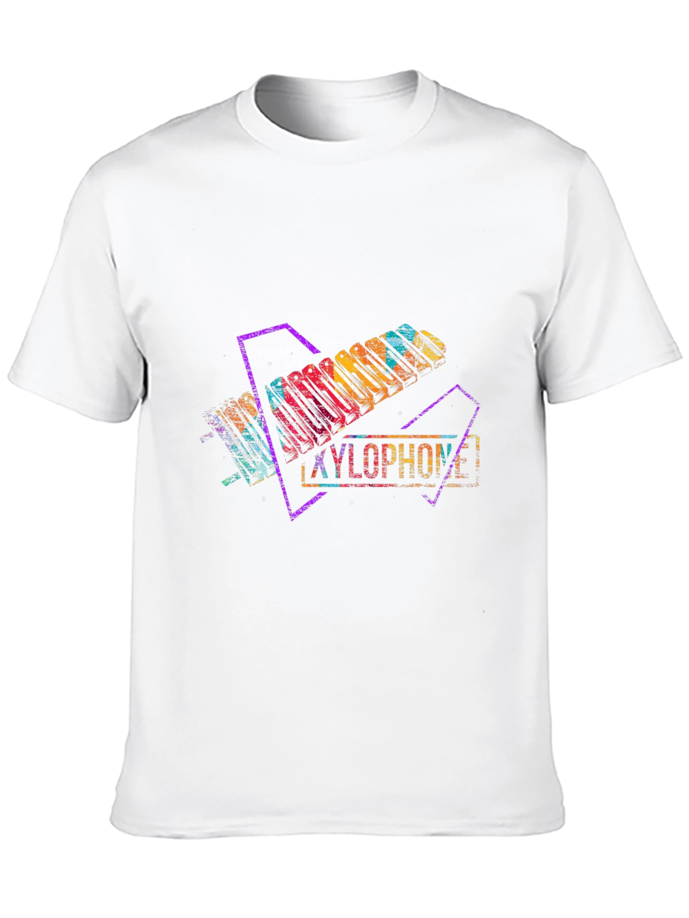 Xylophone Graphic Black Tee