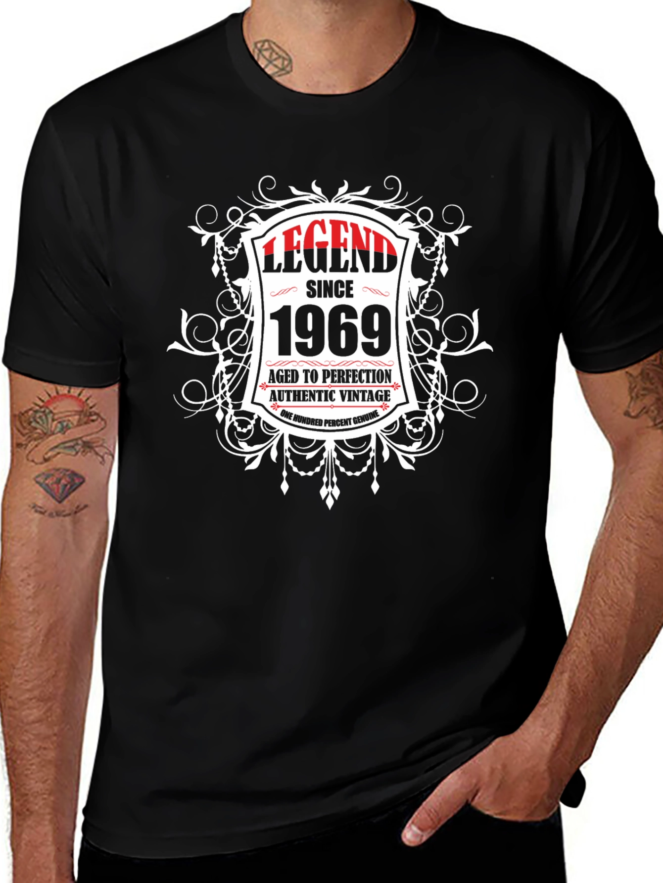 Legend Since 1969 T-Shirt - Aged to Perfection