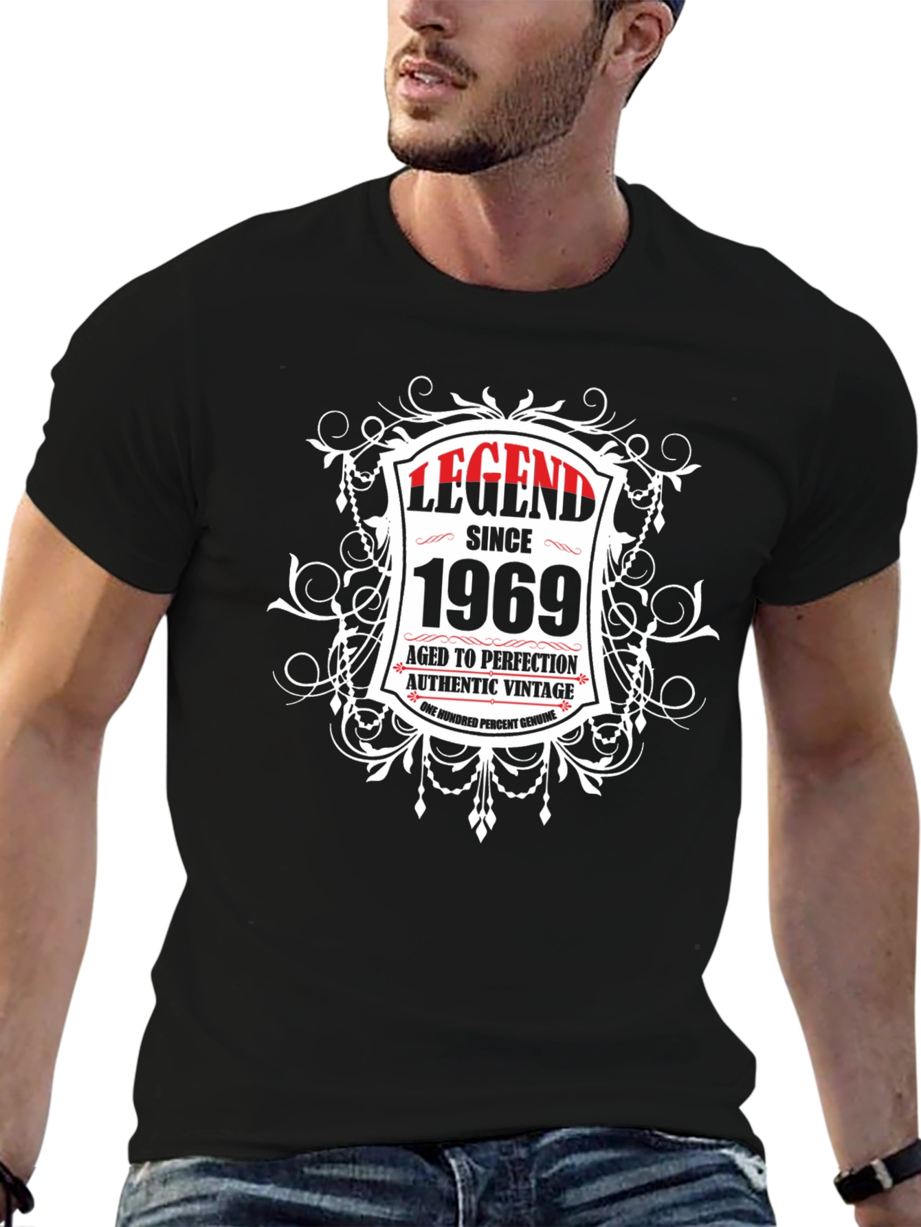 Legend Since 1969 T-Shirt - Aged to Perfection