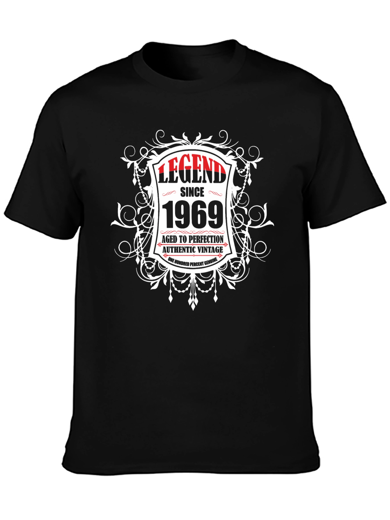 Legend Since 1969 T-Shirt - Aged to Perfection