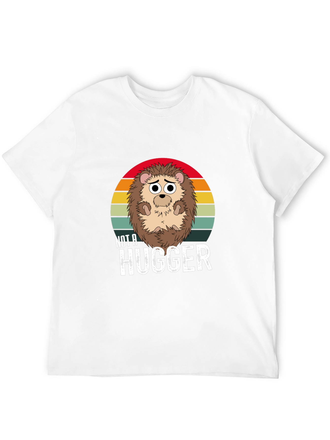 Not a Hugger Hedgehog Graphic Tee - Unisex
