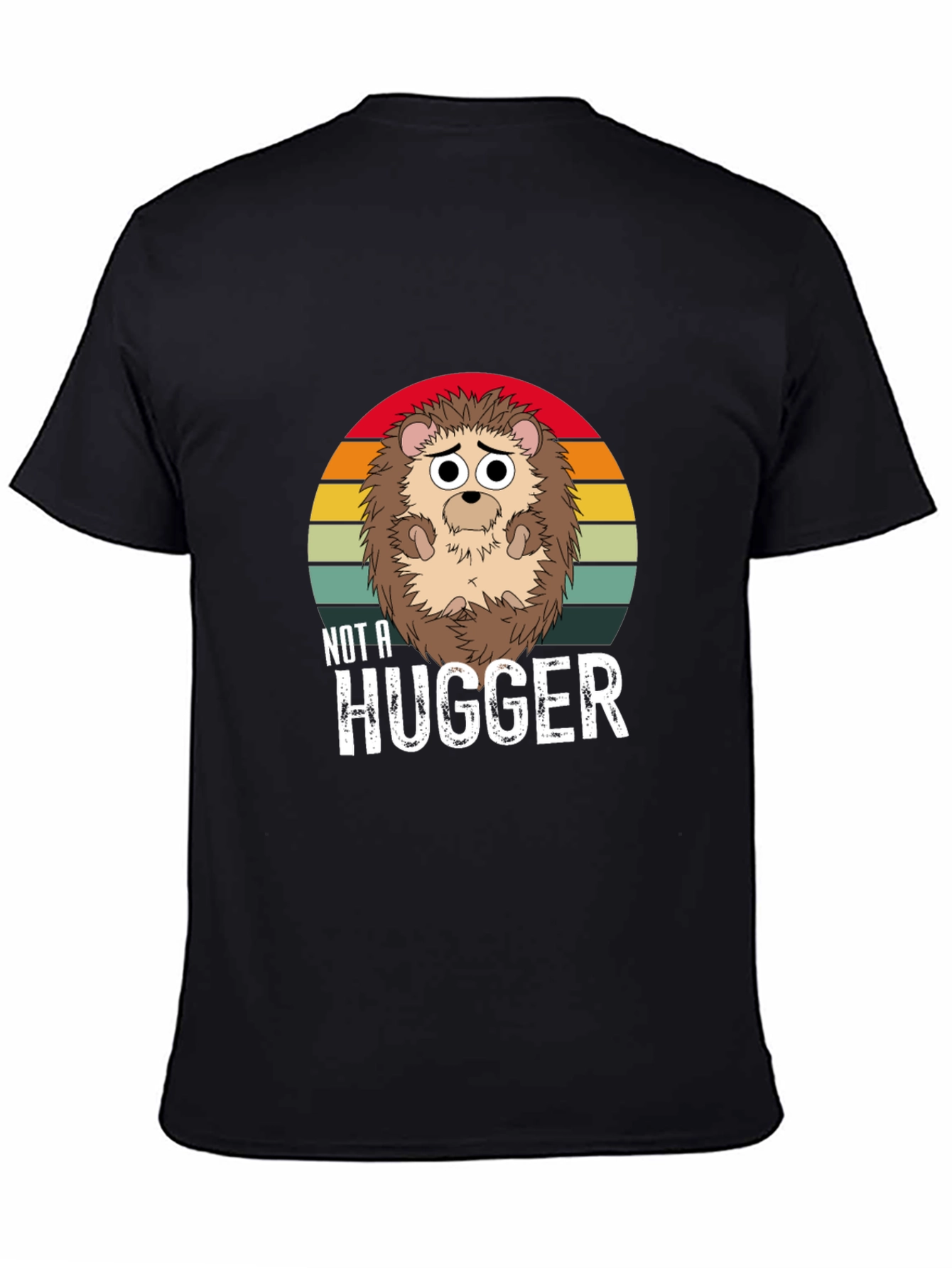 Not a Hugger Hedgehog Graphic Tee - Unisex