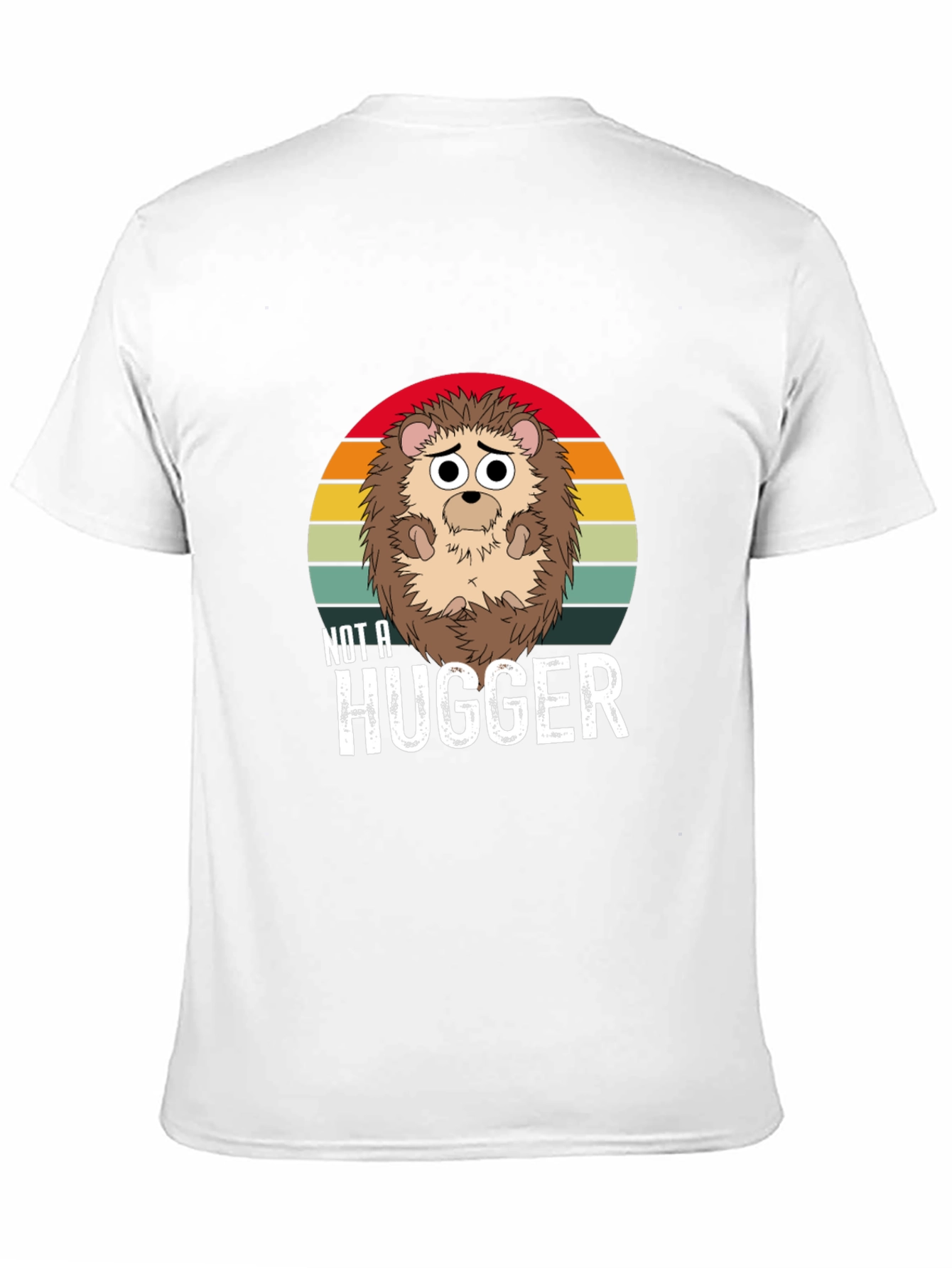 Not a Hugger Hedgehog Graphic Tee - Unisex
