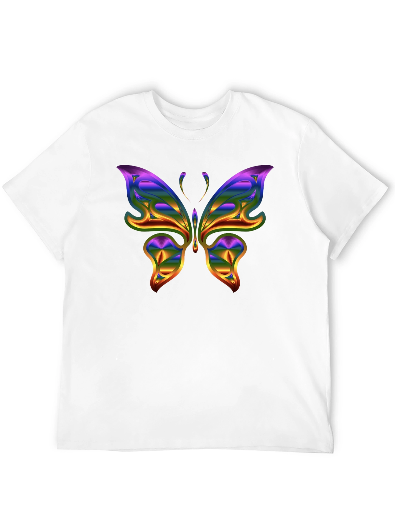 Butterfly Graphic Tee - Black Unisex Shirt