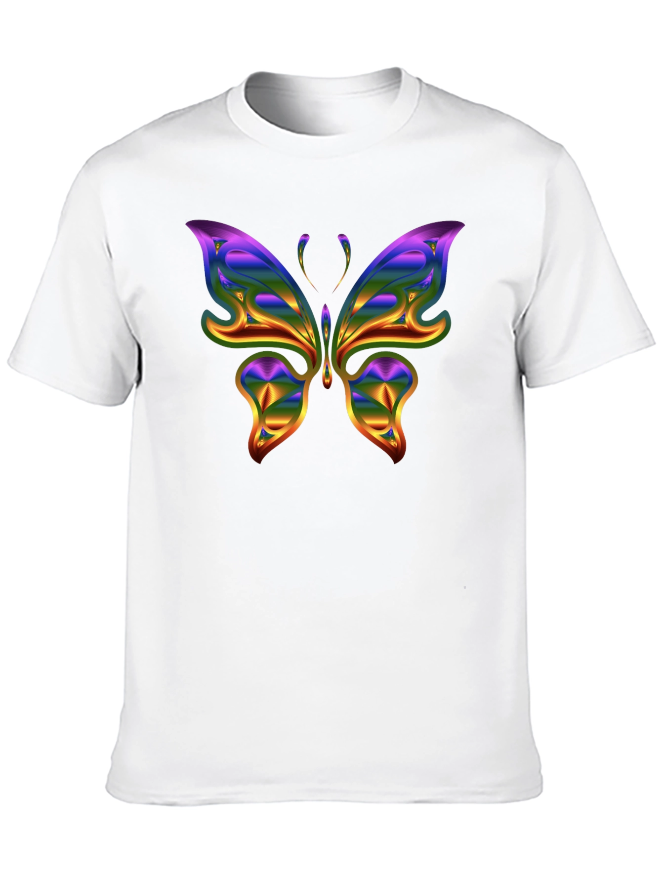 Butterfly Graphic Tee - Black Unisex Shirt
