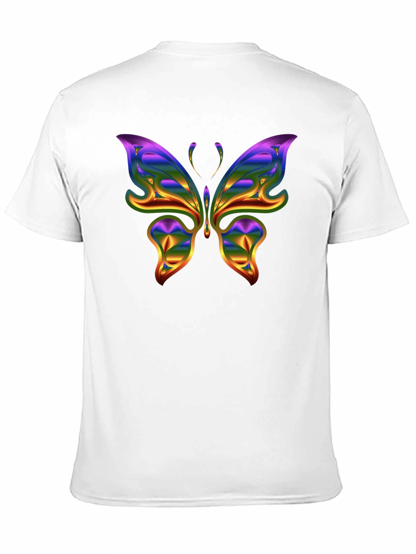 Butterfly Graphic Tee - Black Unisex Shirt