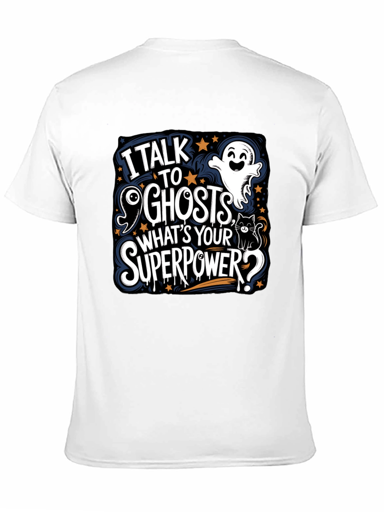 I Talk to Ghosts Graphic Tee
