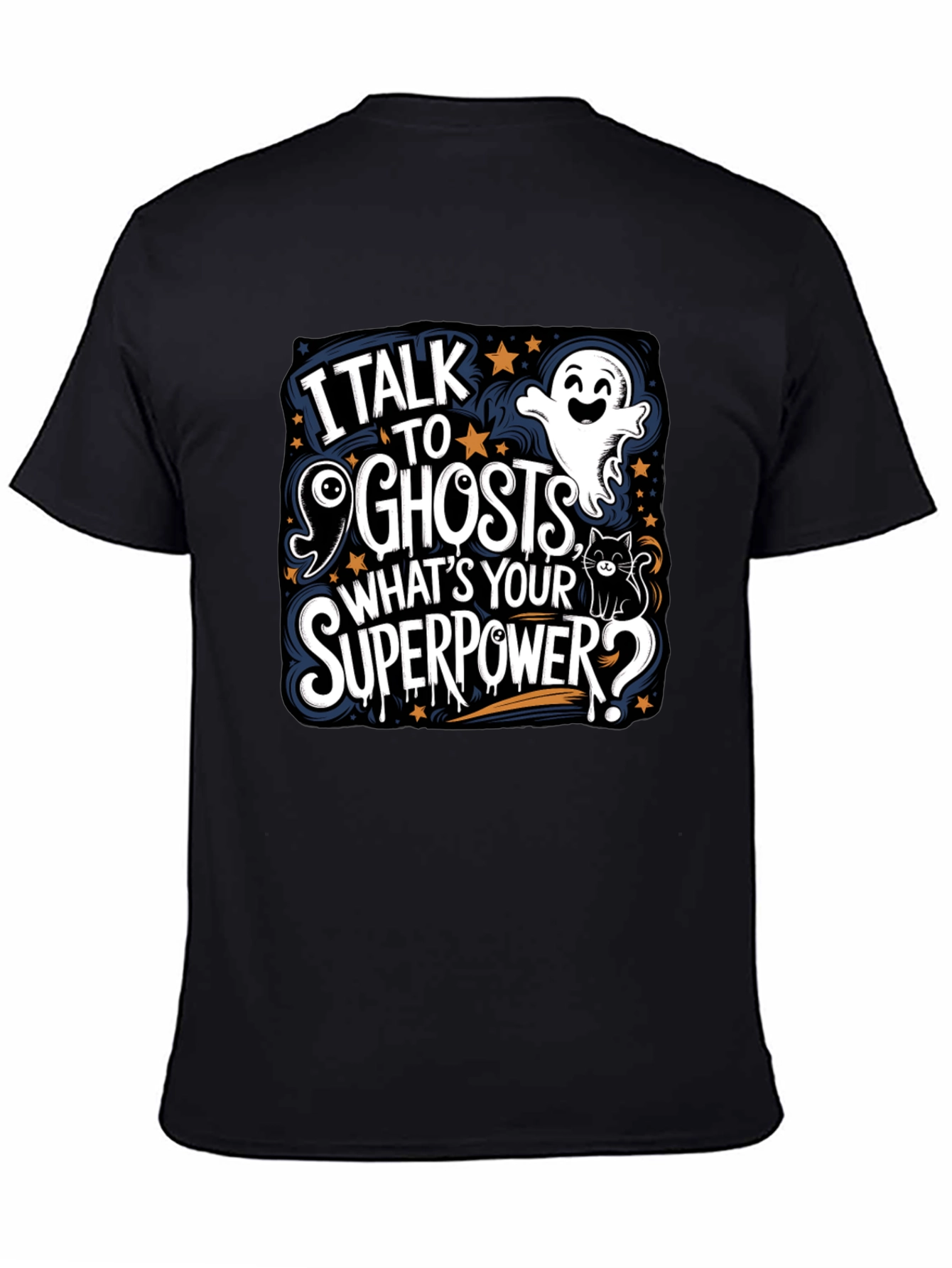 I Talk to Ghosts Graphic Tee