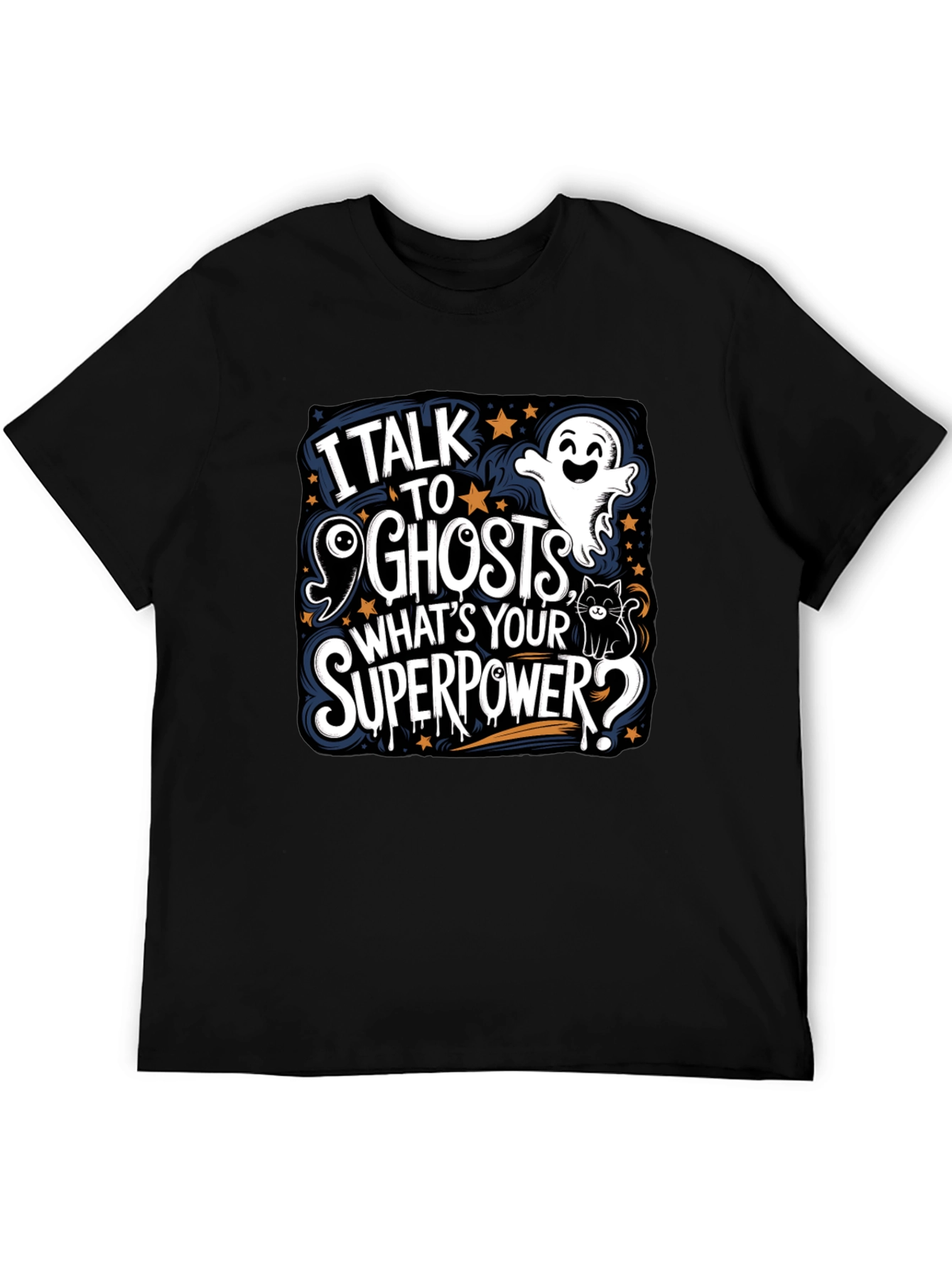 I Talk to Ghosts Graphic Tee