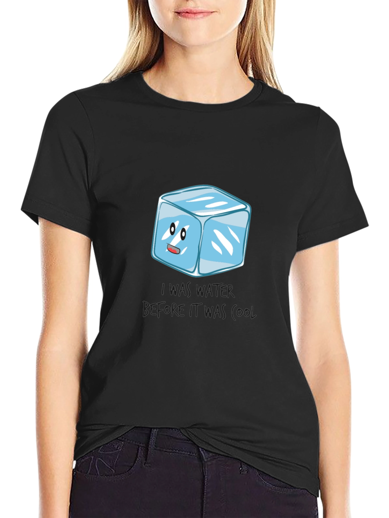 Cool Black T-Shirt - Ice Cube Graphic