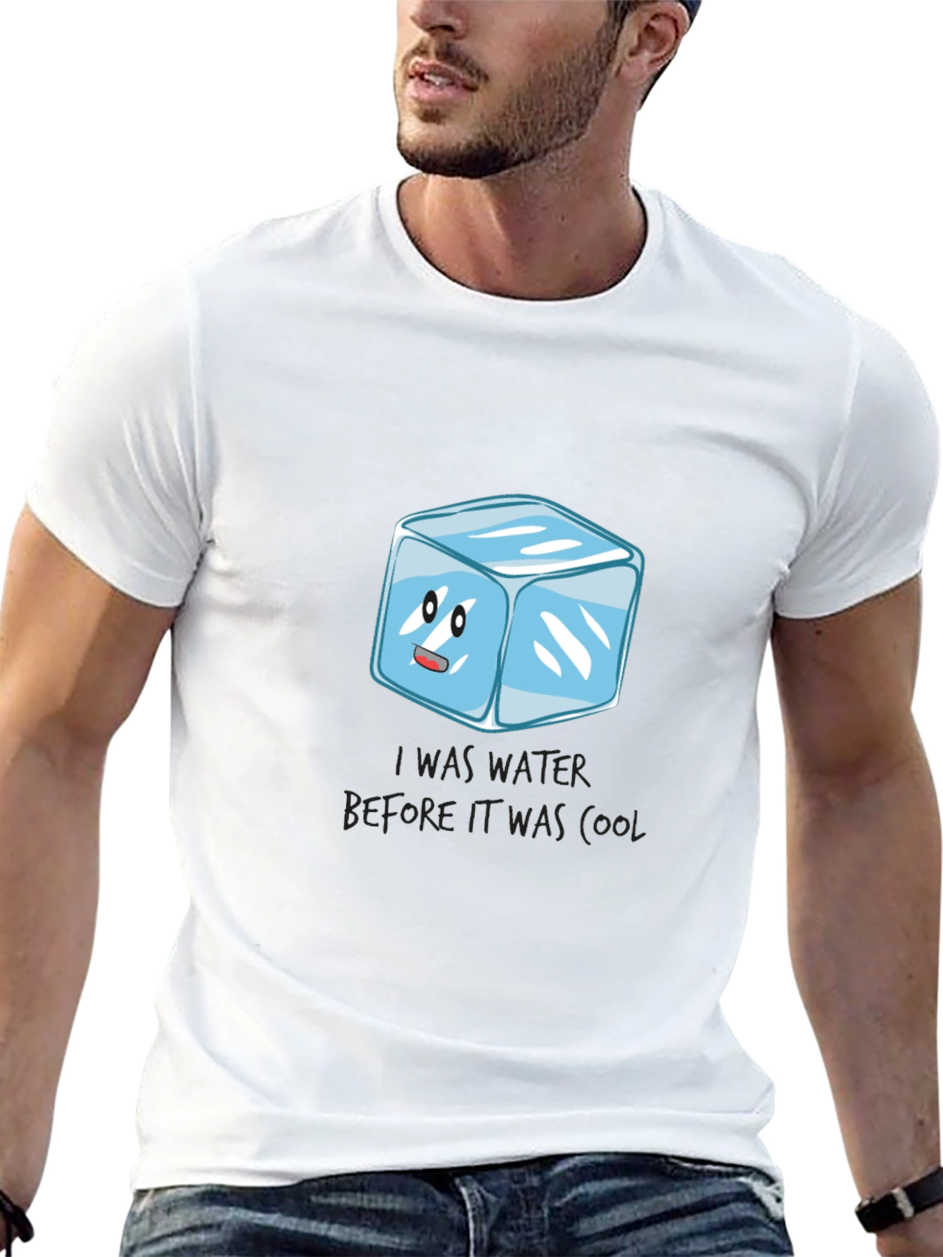 Cool Black T-Shirt - Ice Cube Graphic