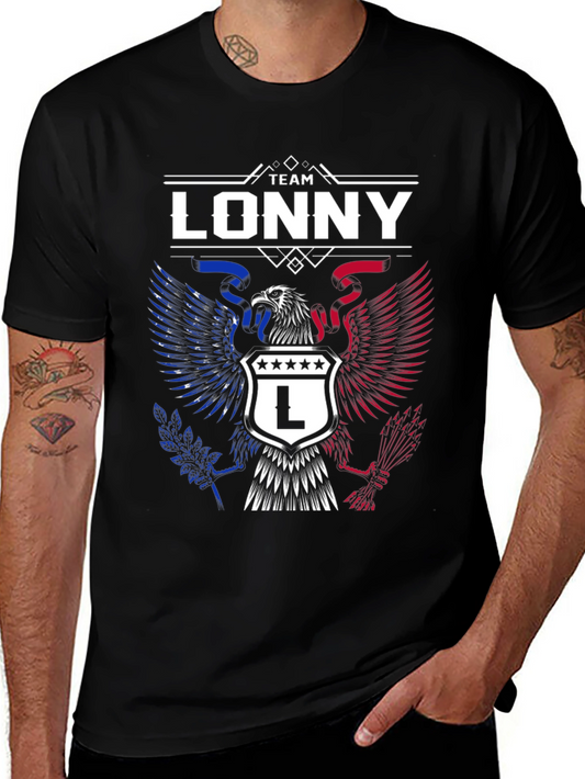 Team Lonny Eagle Patriotic T-Shirt