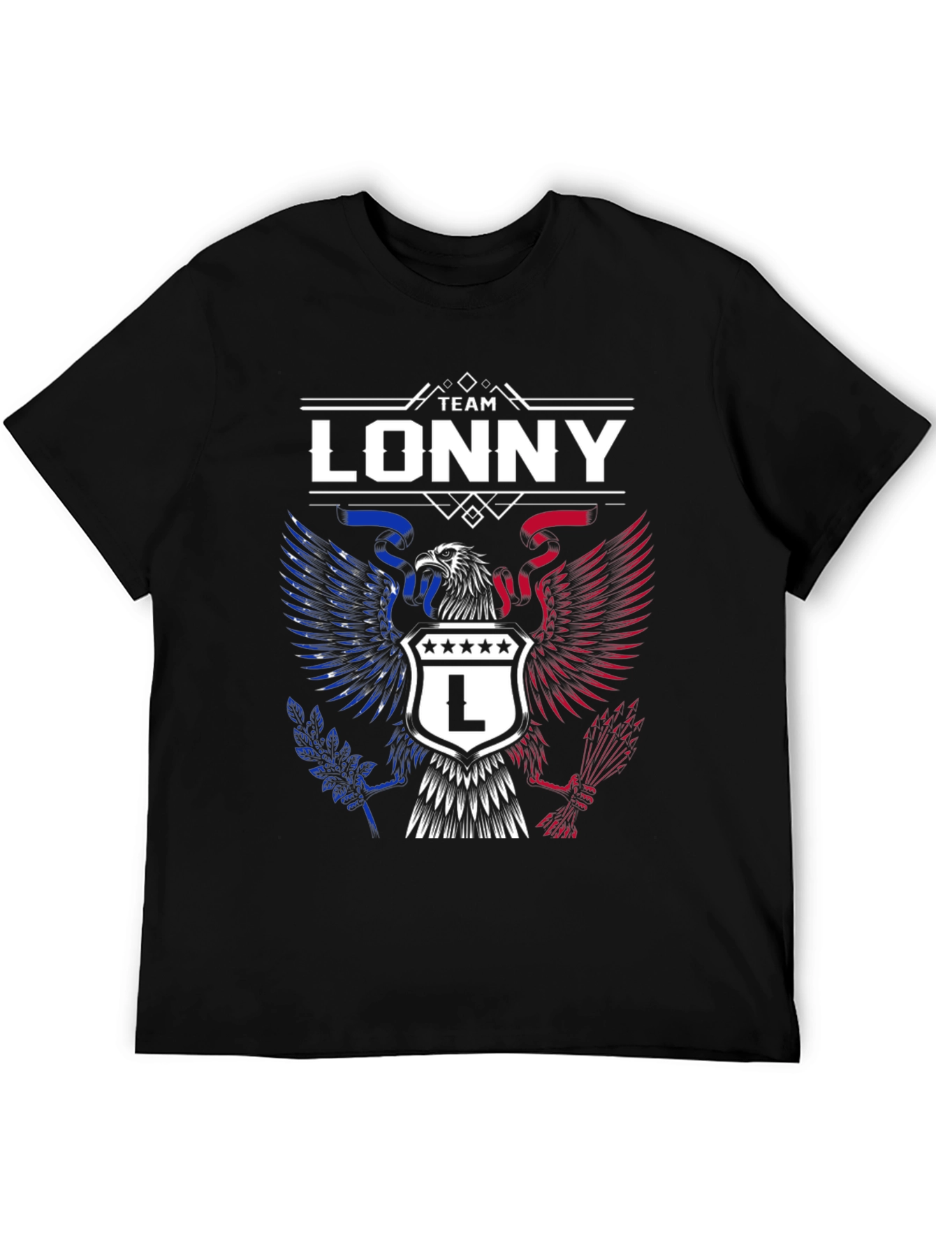 Team Lonny Eagle Patriotic T-Shirt