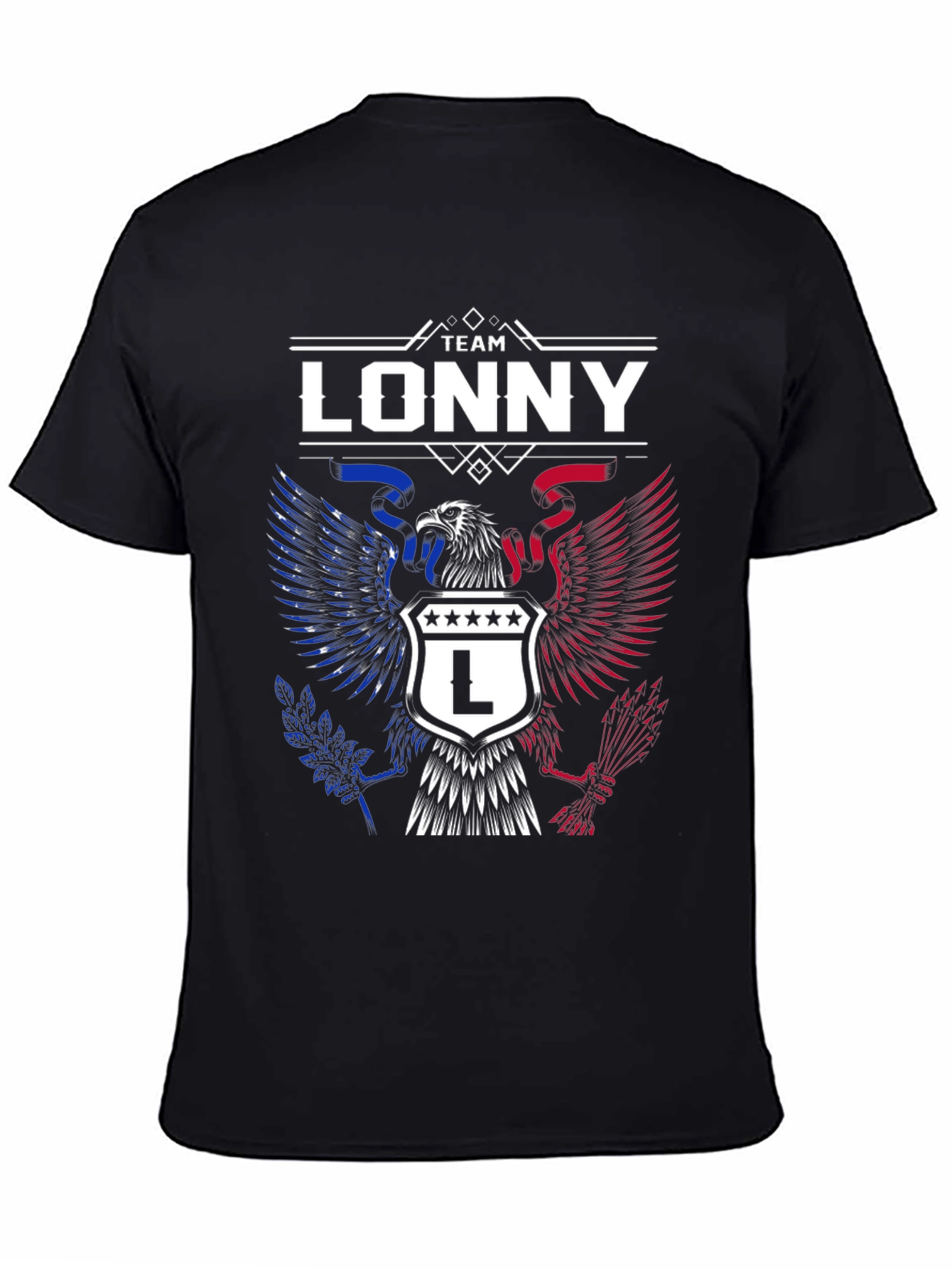 Team Lonny Eagle Patriotic T-Shirt