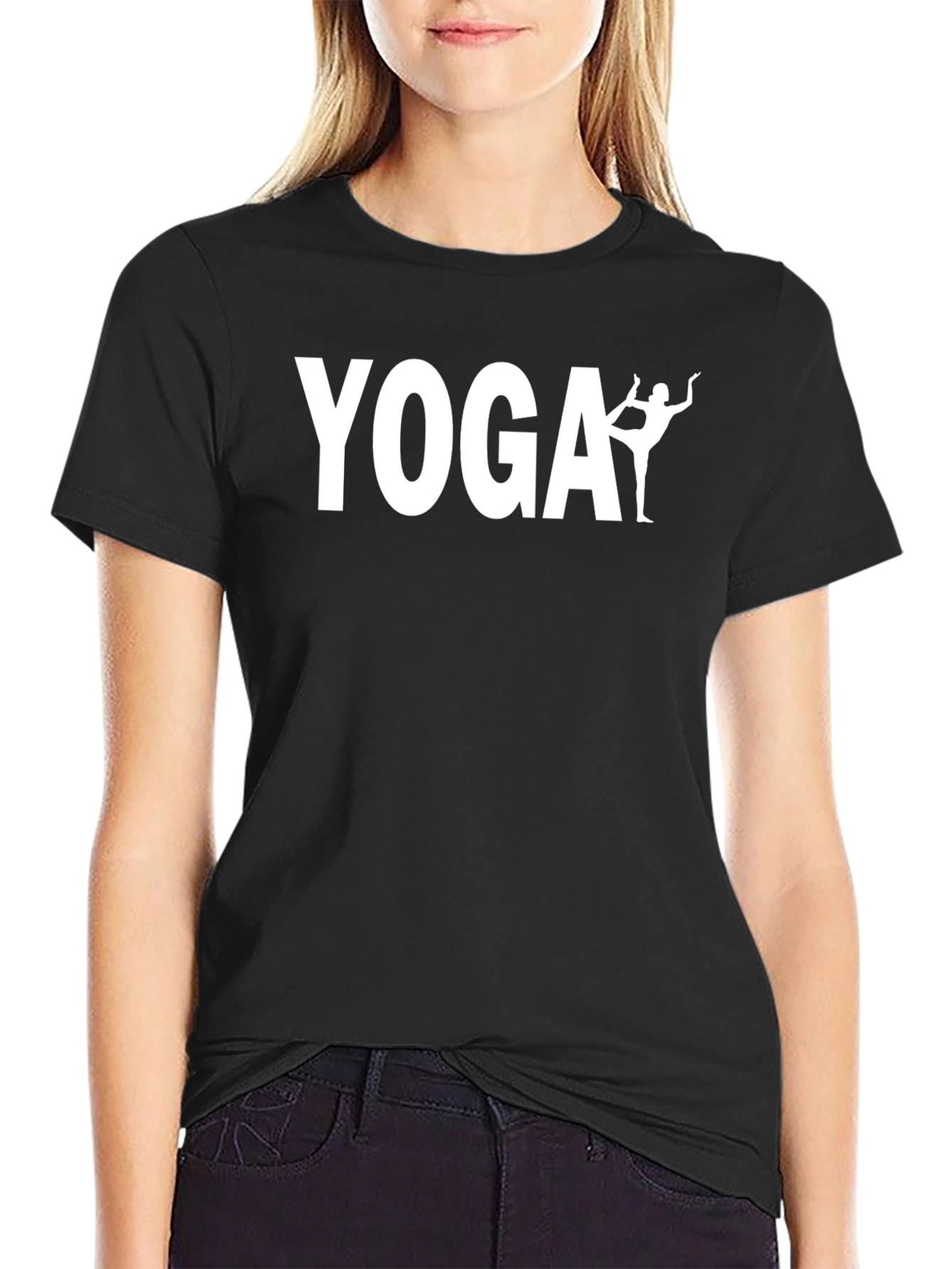 Yoga Graphic T-Shirt - Soft Cotton Blend