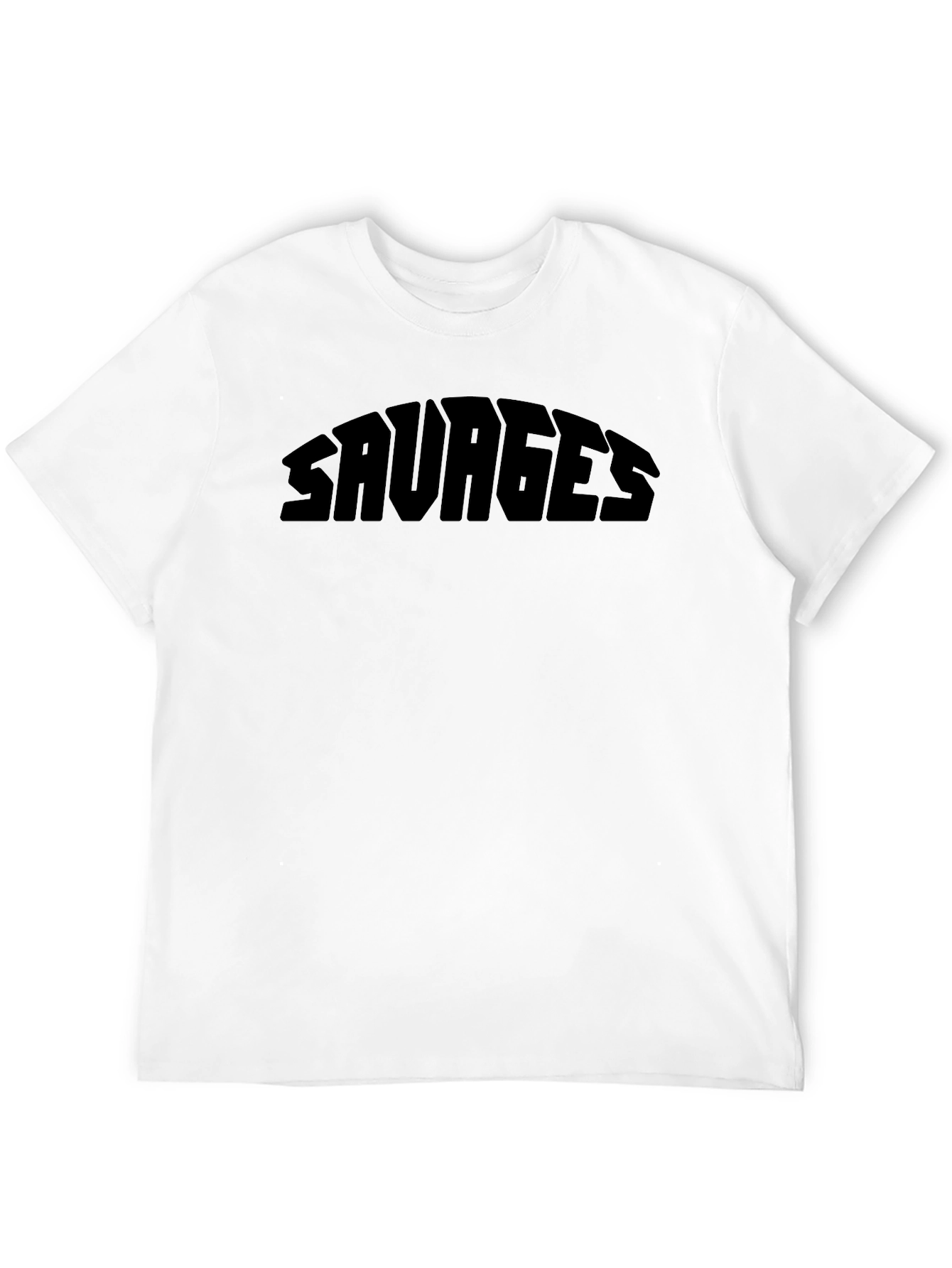 Savages Graphic Print Black T-Shirt