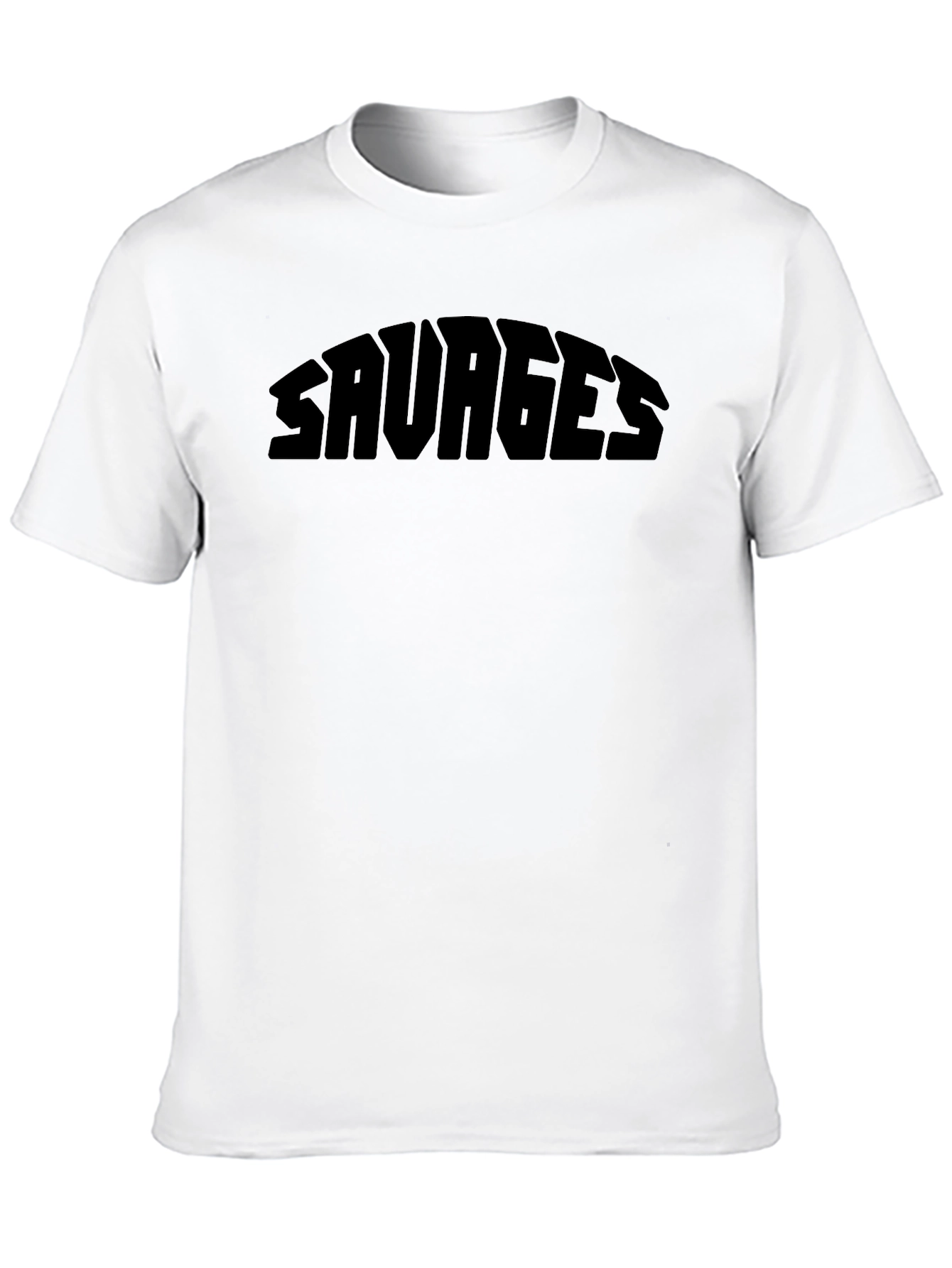 Savages Graphic Print Black T-Shirt