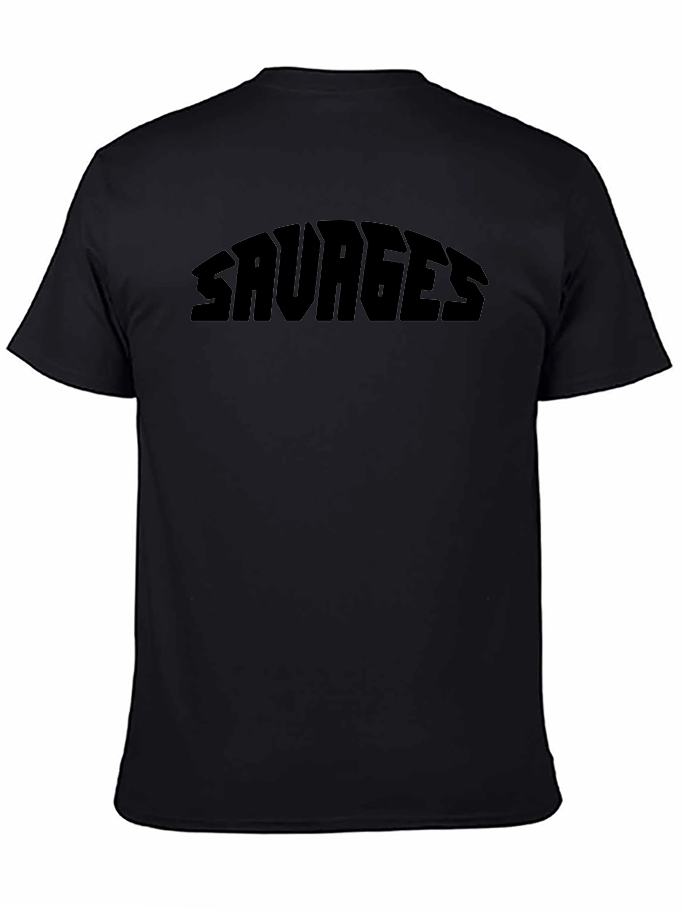 Savages Graphic Print Black T-Shirt